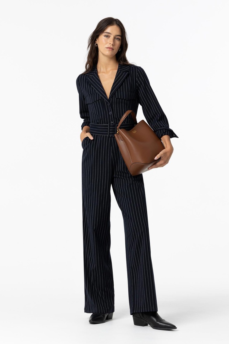 Dark Navy Dress Jumpsuit