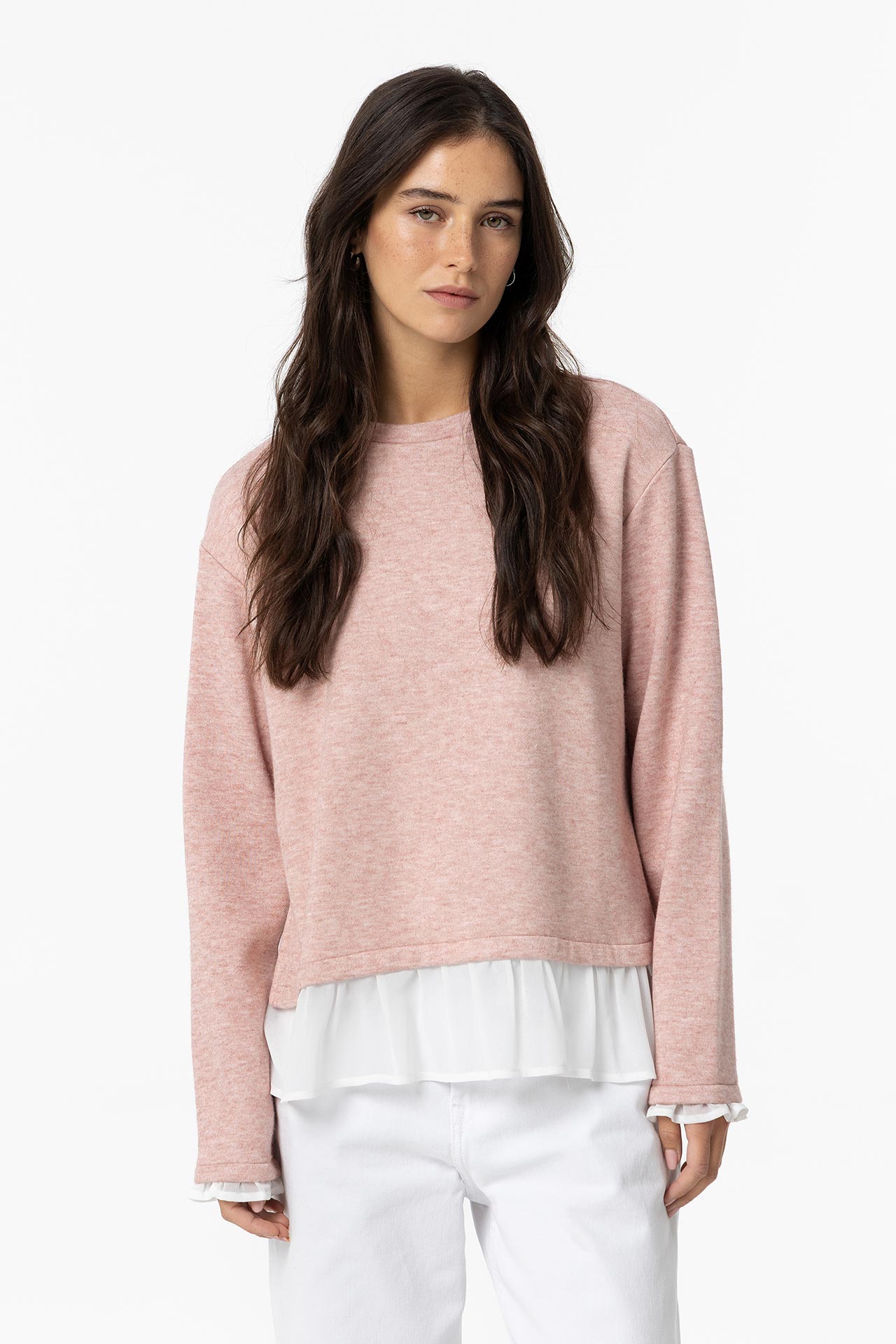 Dry-Pink Long Sleeve T-Shirt