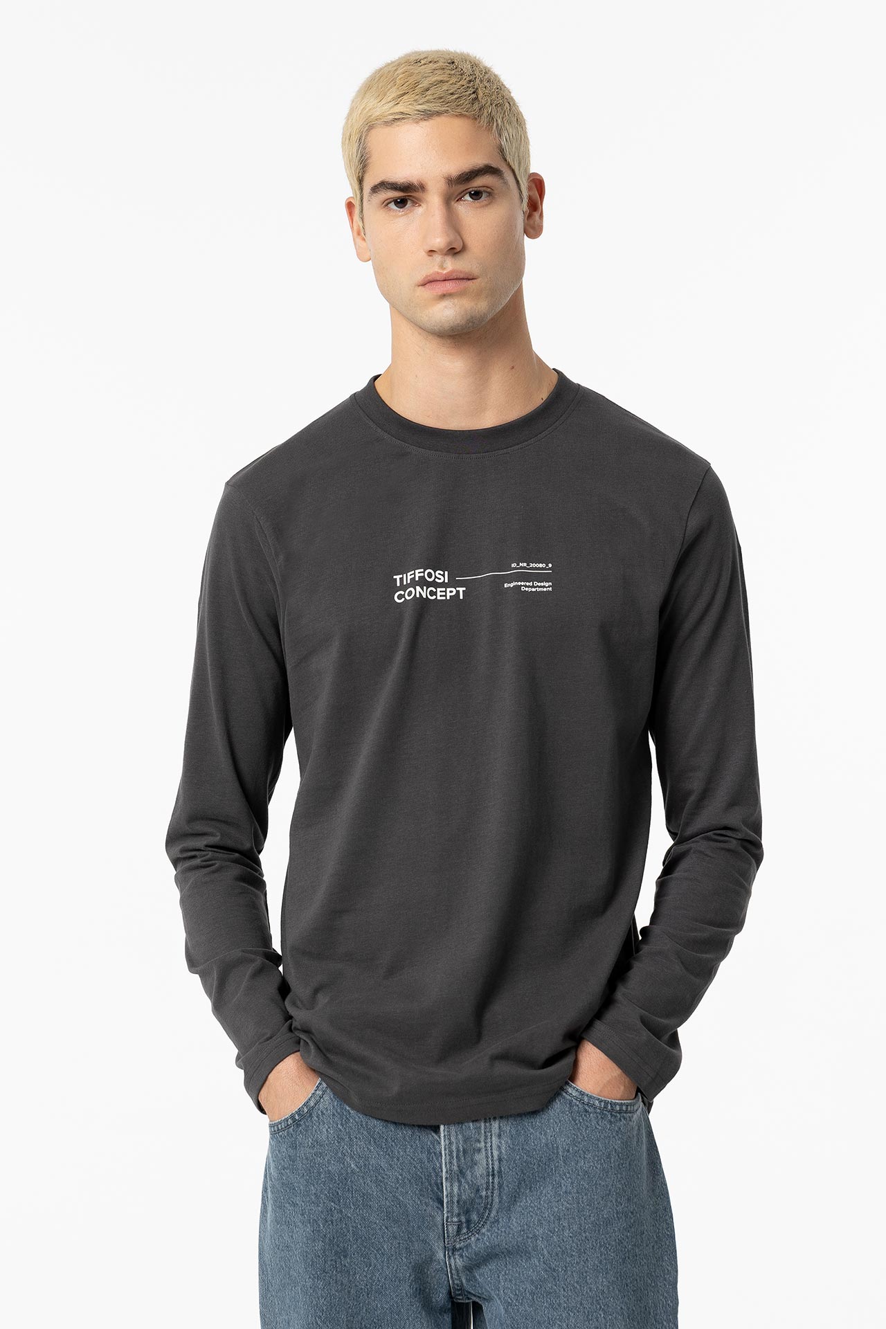 Gray Long Sleeve T-Shirt