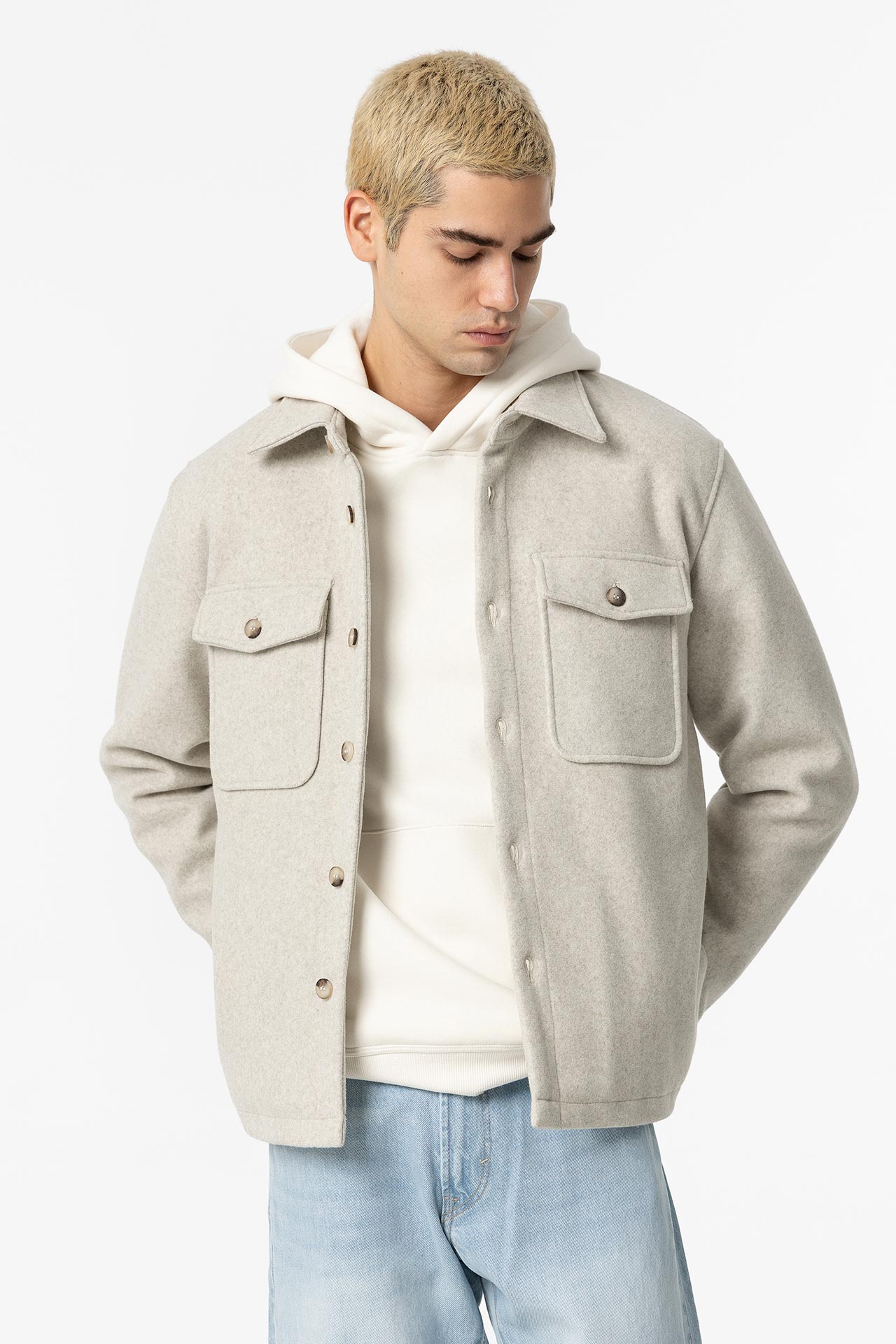 Beige Jacket