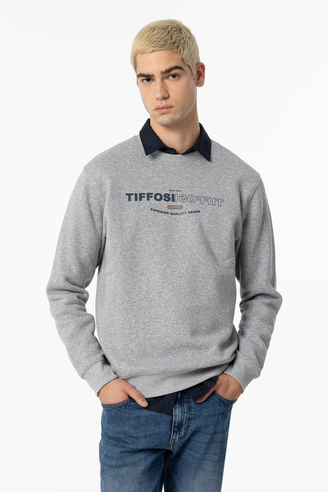 Sweatshirt with Front Print