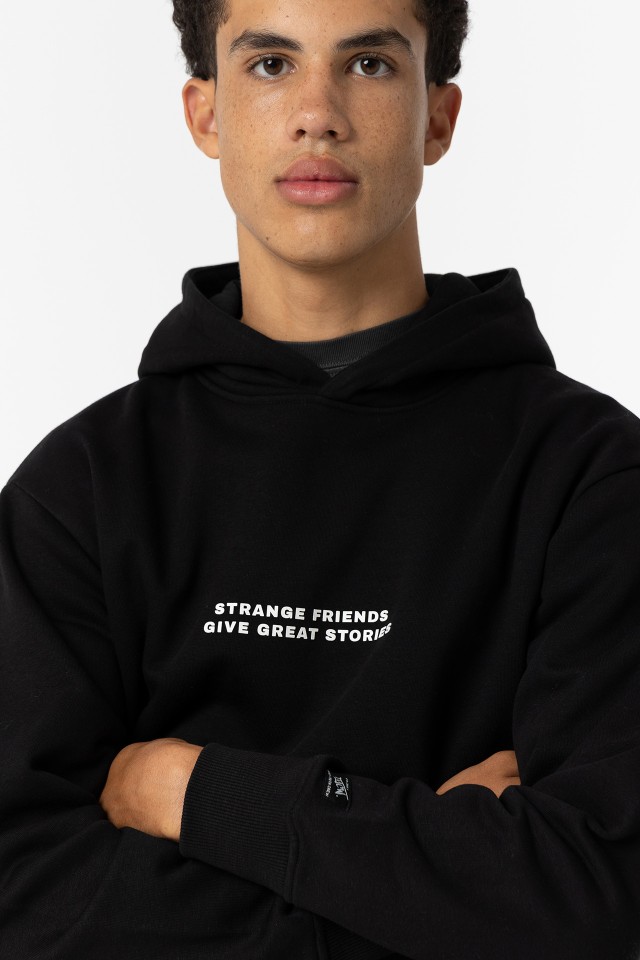 Printed Relaxed Fit Hoodie