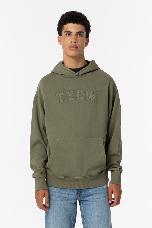 Hoodie with Front Embroidery