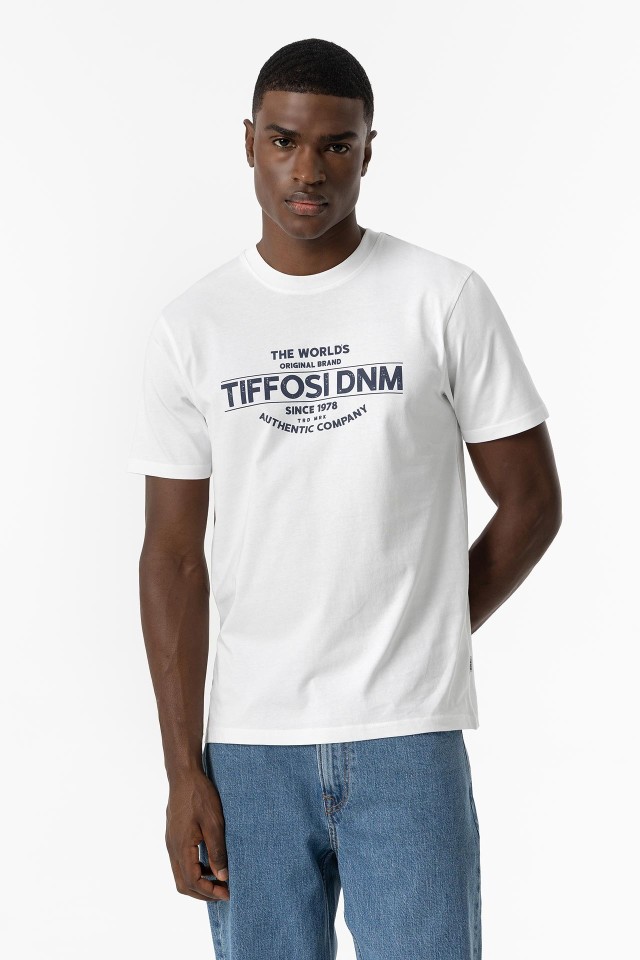 T-Shirt de Algodo Estampada