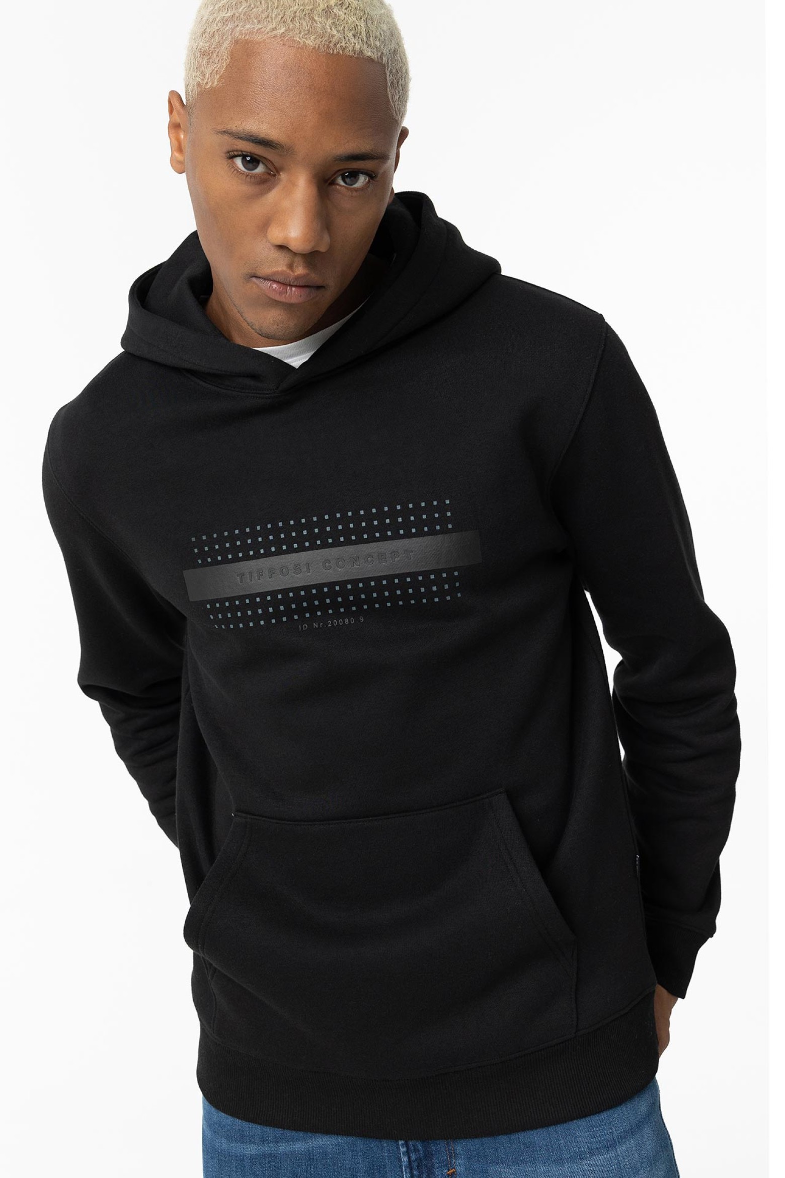 Hoddie Estampado com Relevo