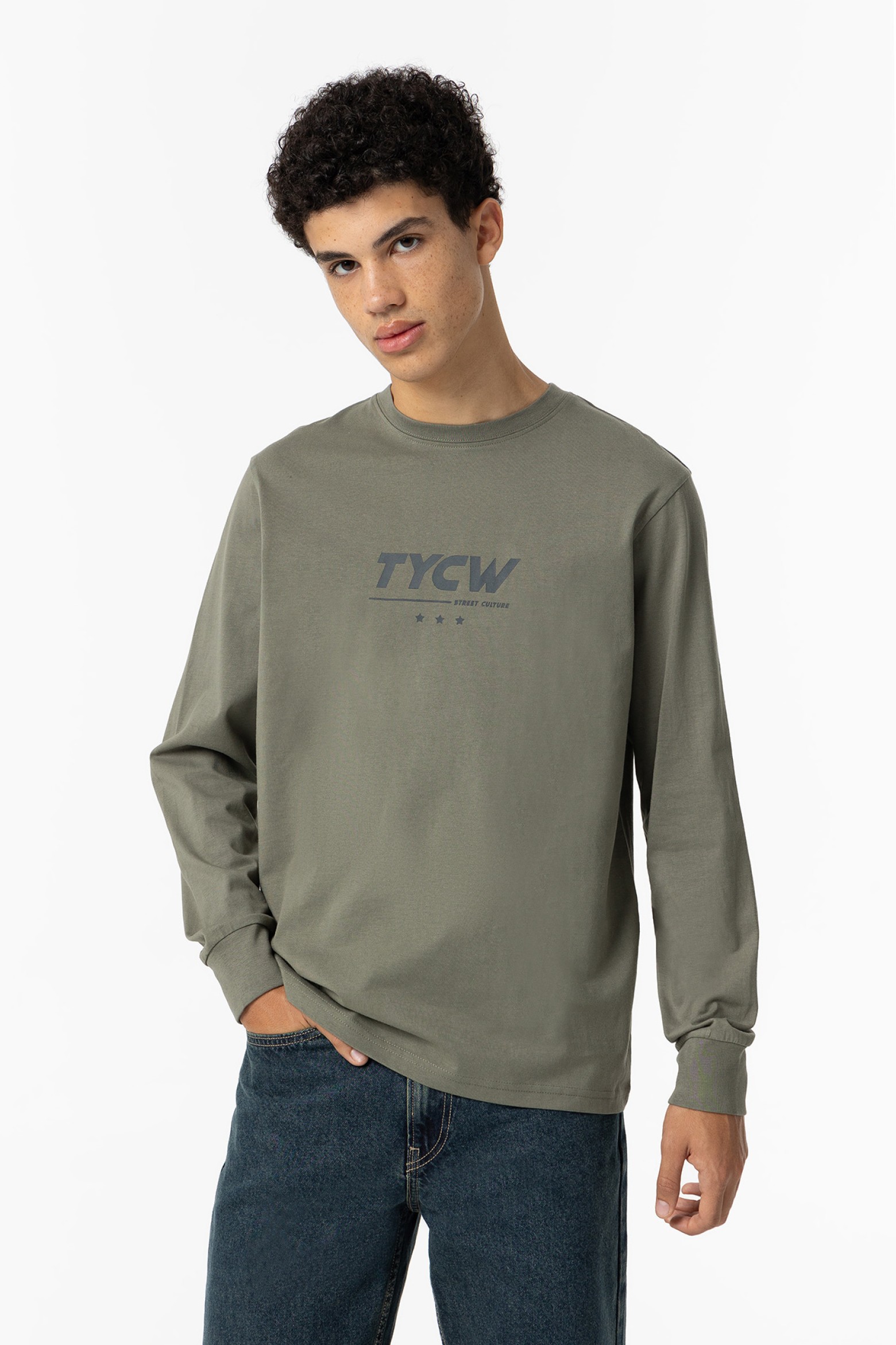 Sudadera Estampado Frontal