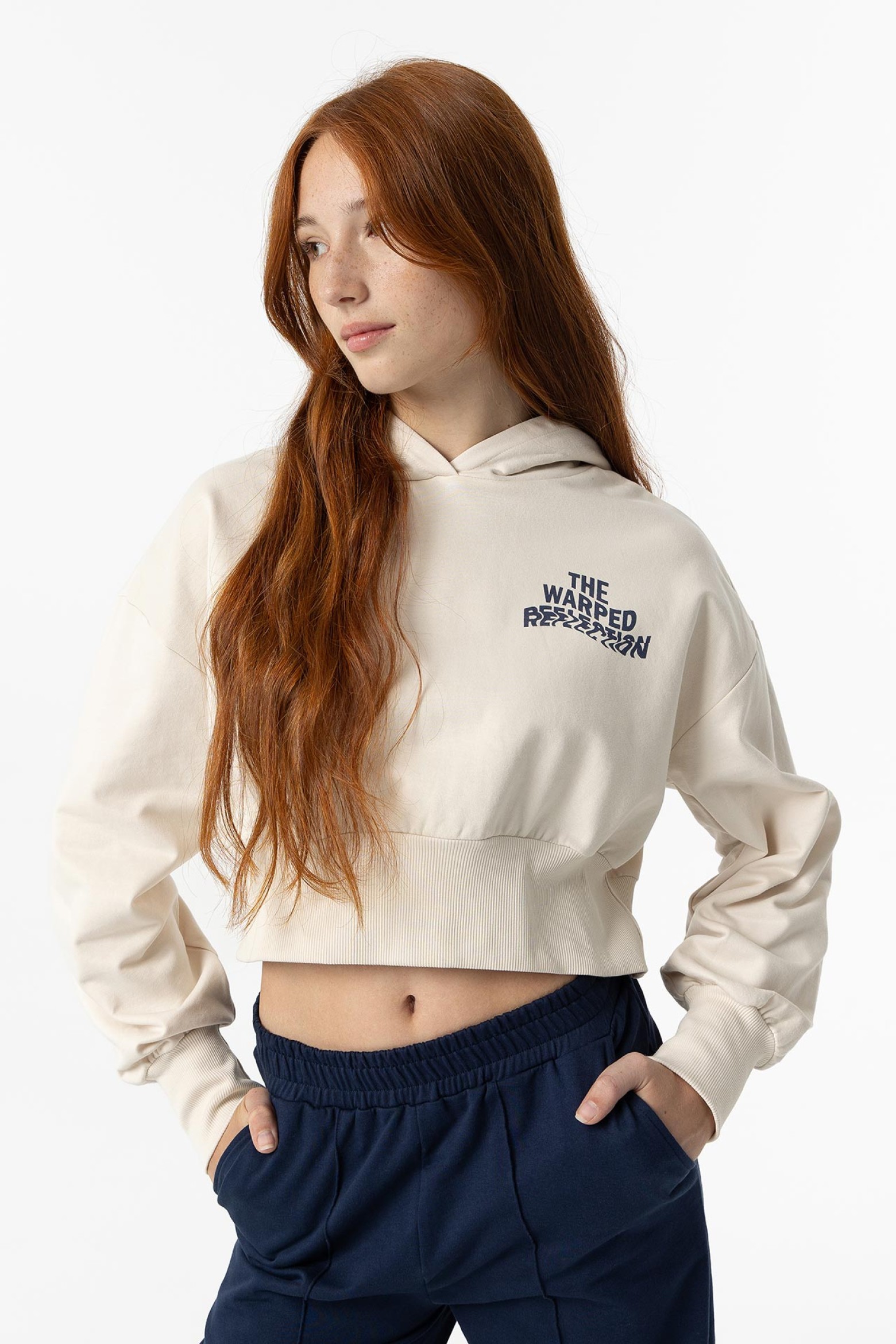 Hoodie with Front Print