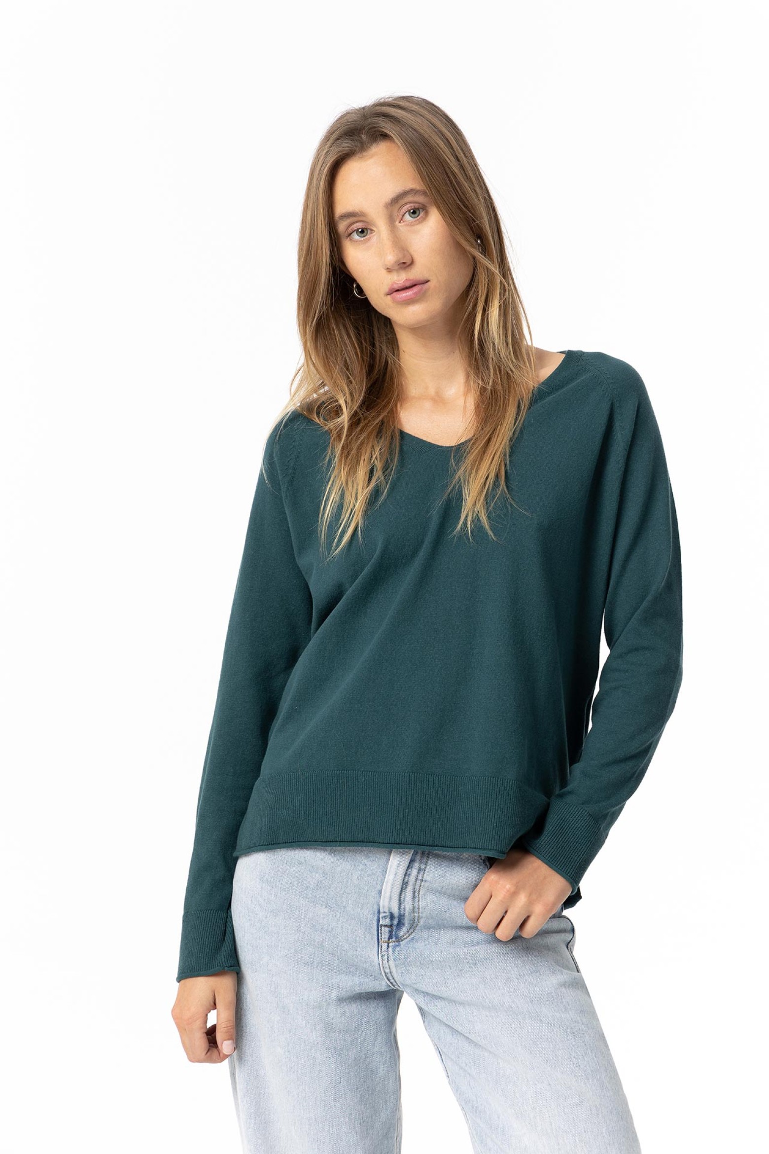 Moss-Green Sweater