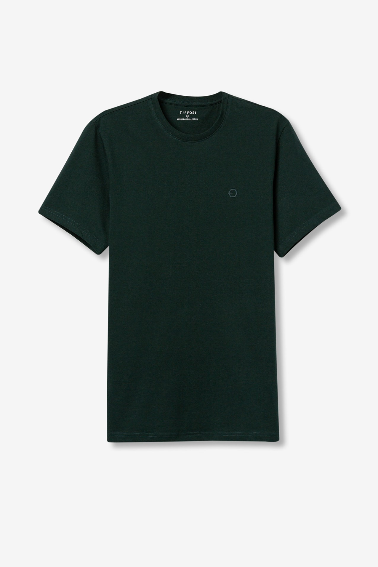 T-shirt de Algodo com Relevo