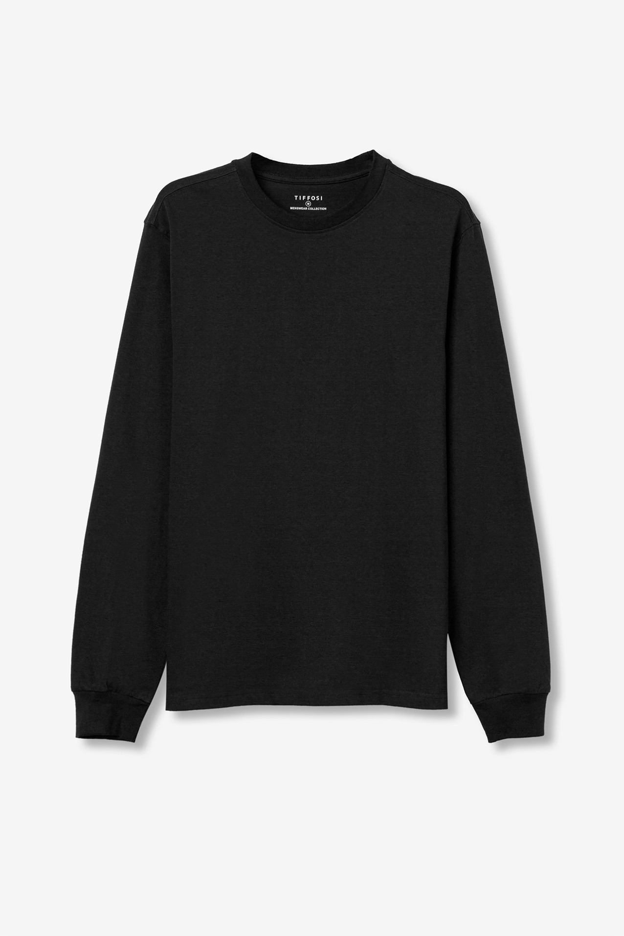 T-shirt Bsica de Manga Comprida