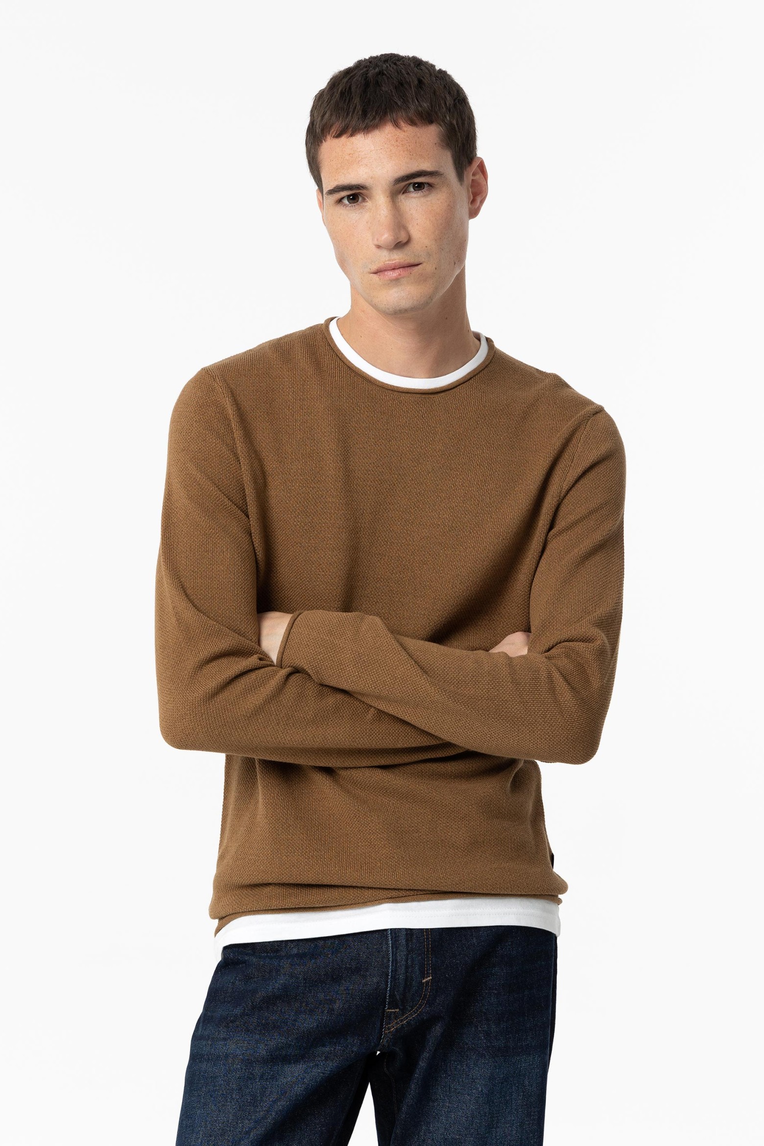 Combined Cotton Sweater
