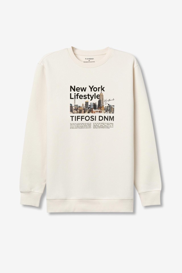 Sweatshirt Regular Estampada