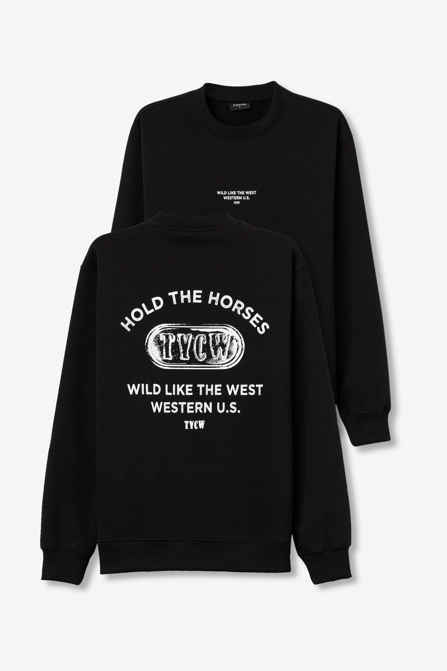 Sweatshirt Regular Fit Estampada