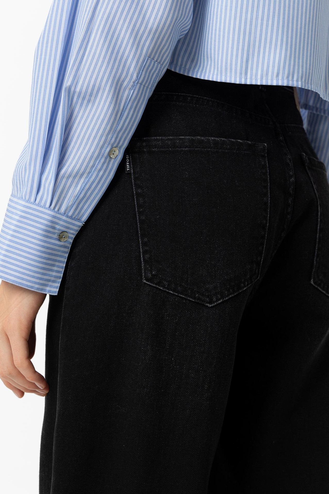 Jeans Wide Leg Negros