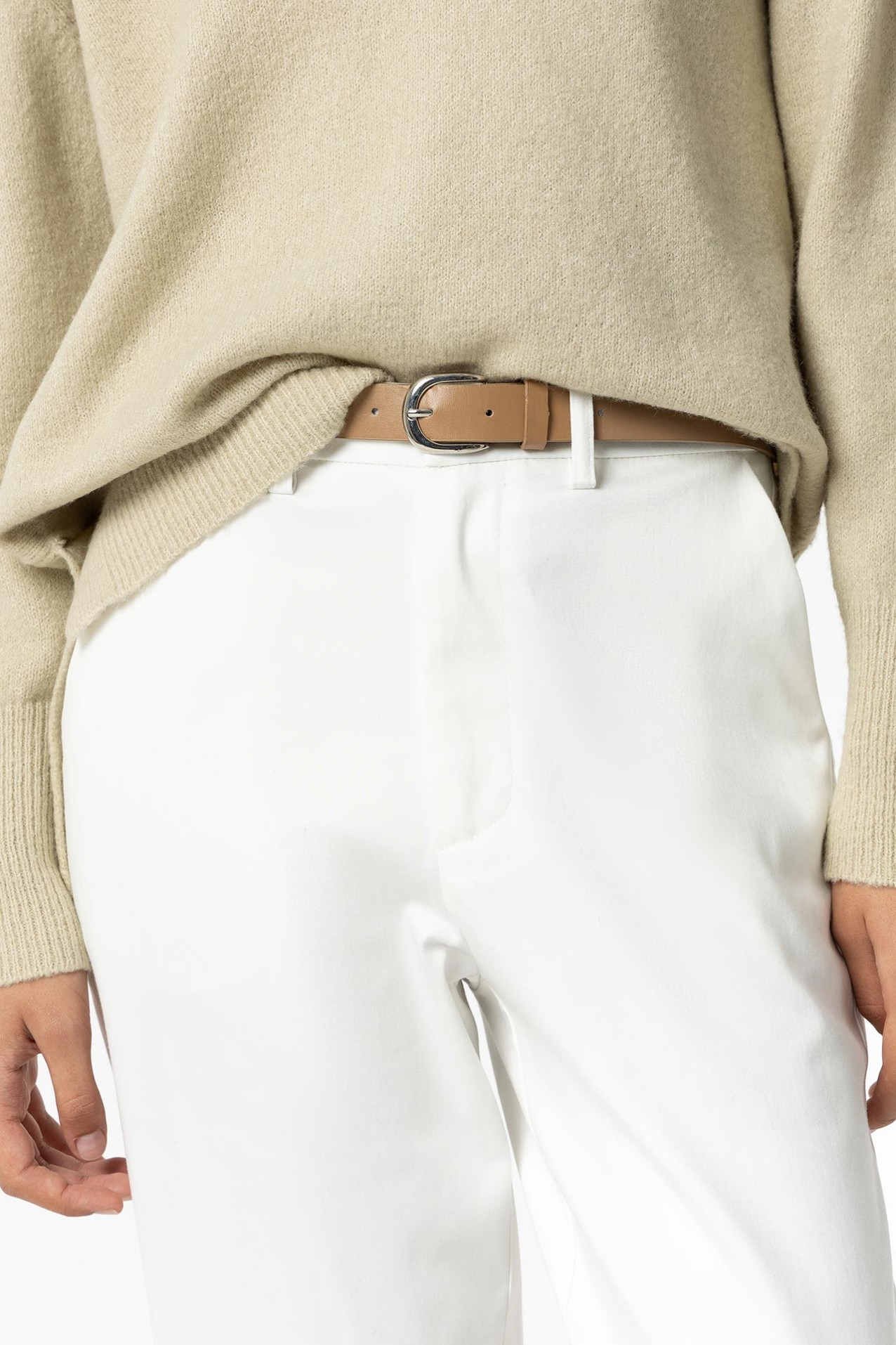 Tailored Pants with Belt