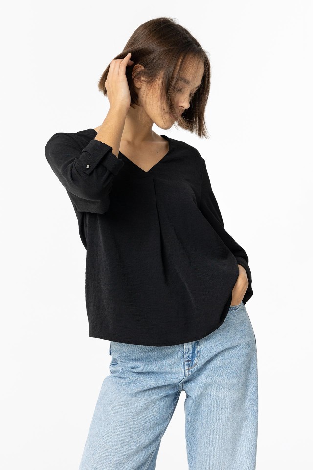 Blusa Acetinada