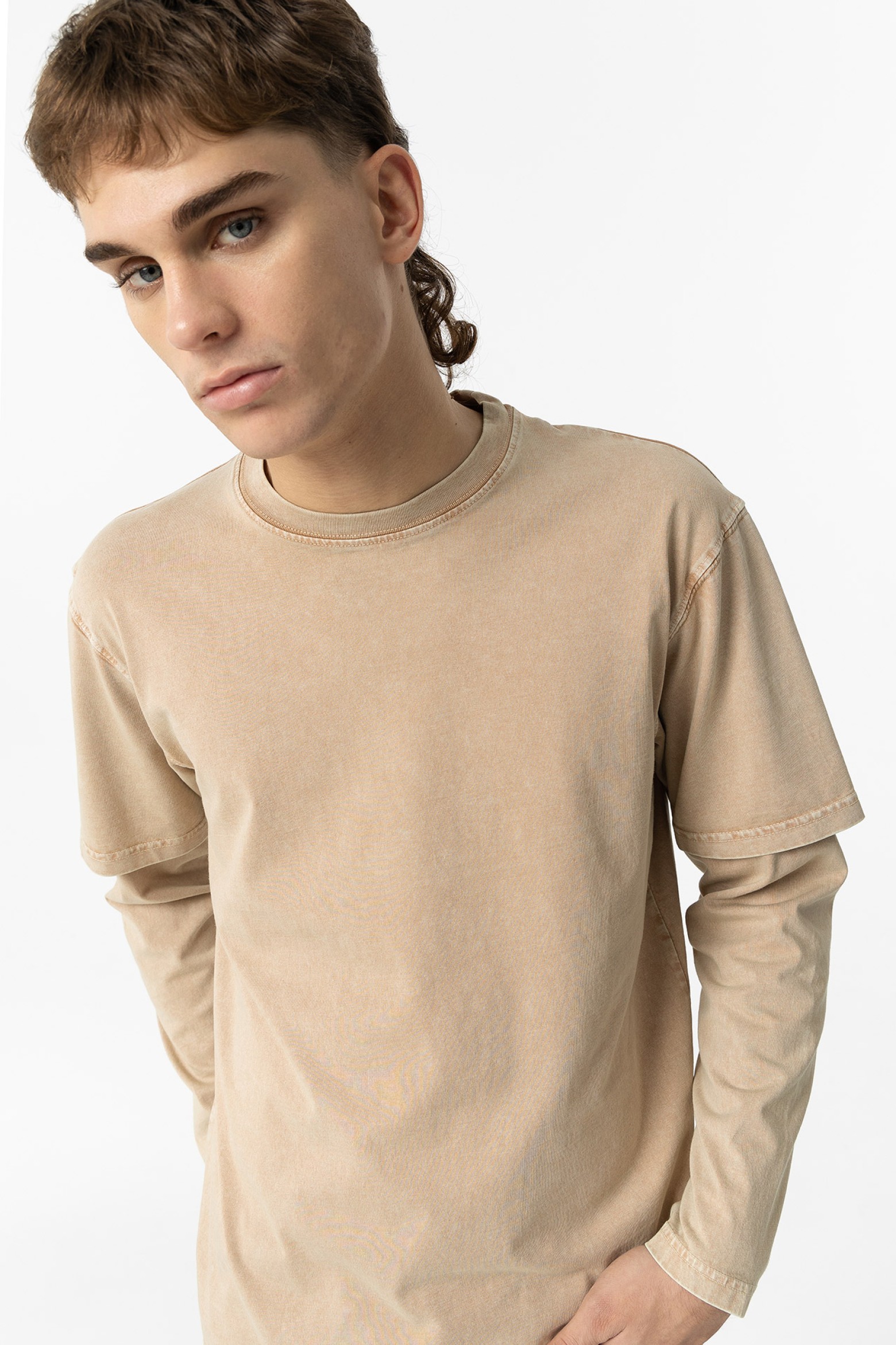 Sweatshirt Efeito Lavado
