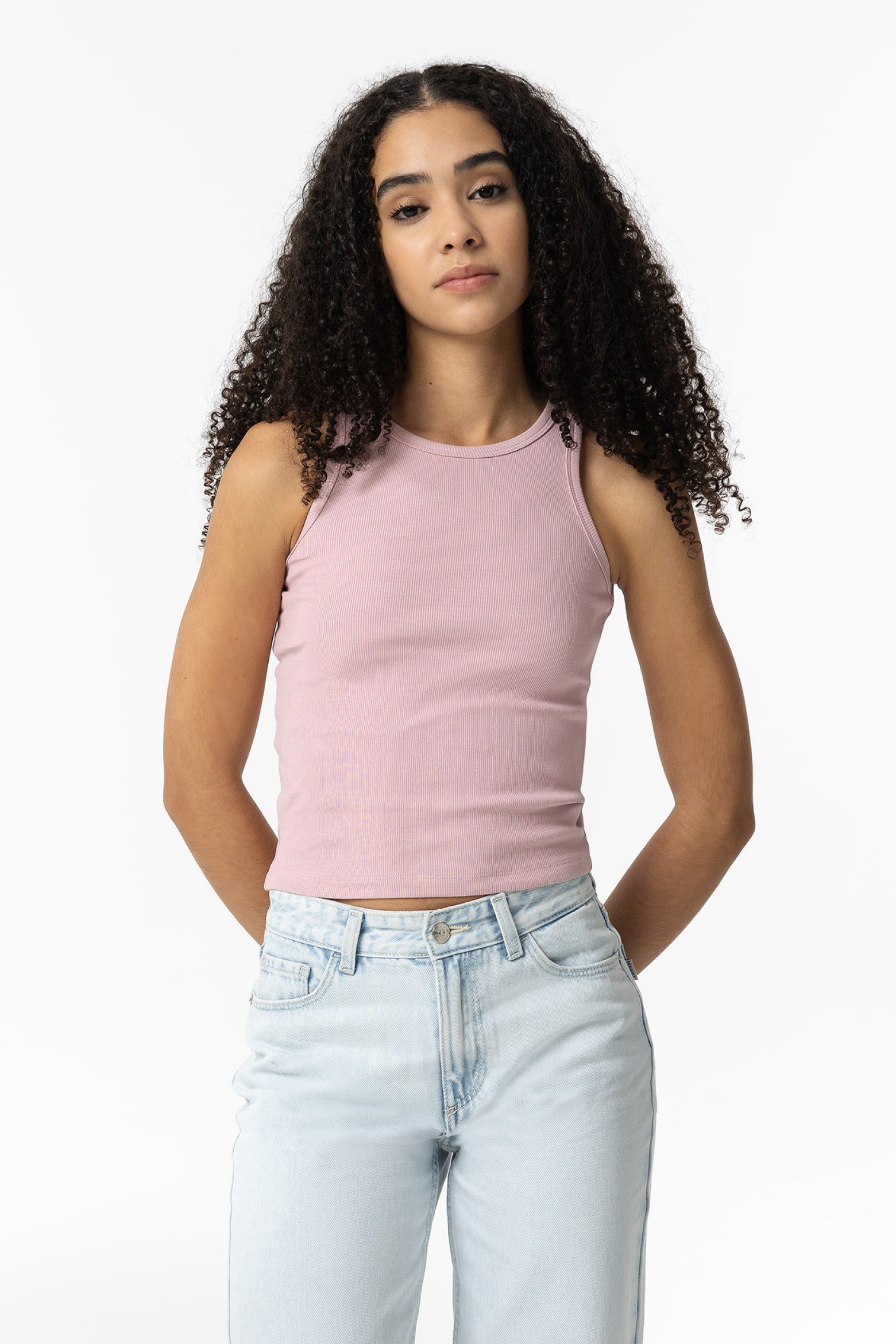 Basic Cropped Tank Top