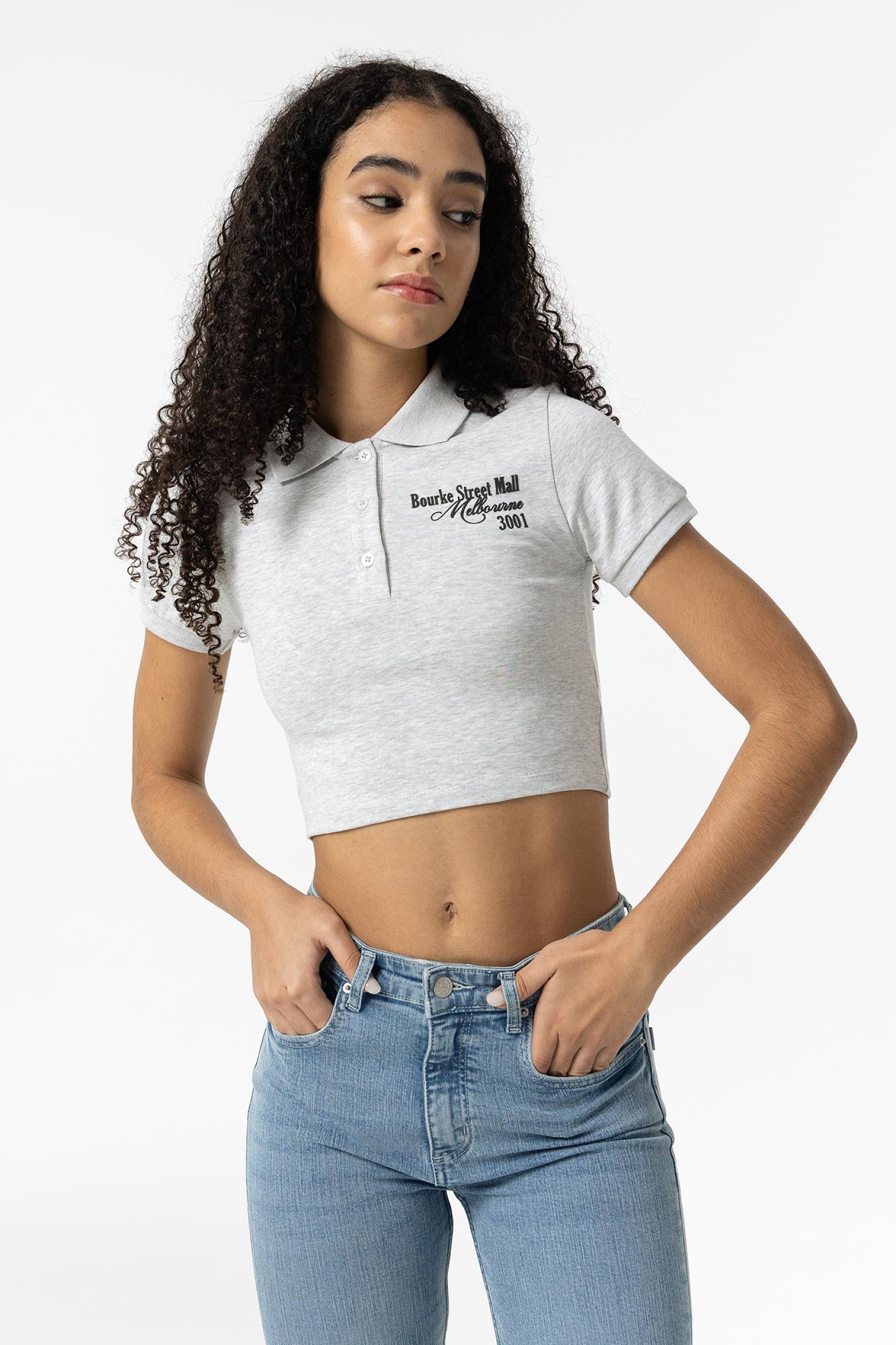 T-Shirt con Cuello de Polo