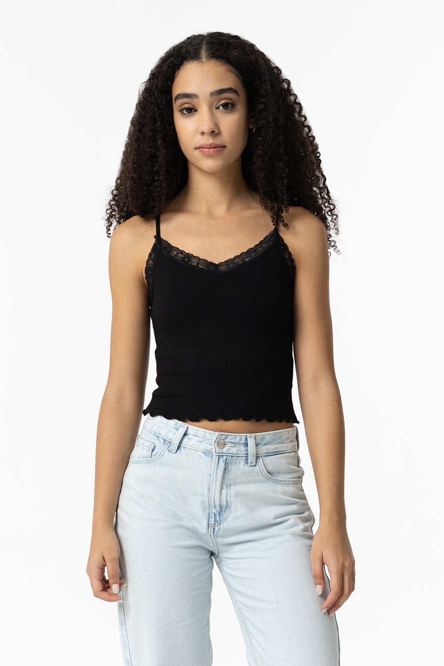 Top Cropped de Algodo