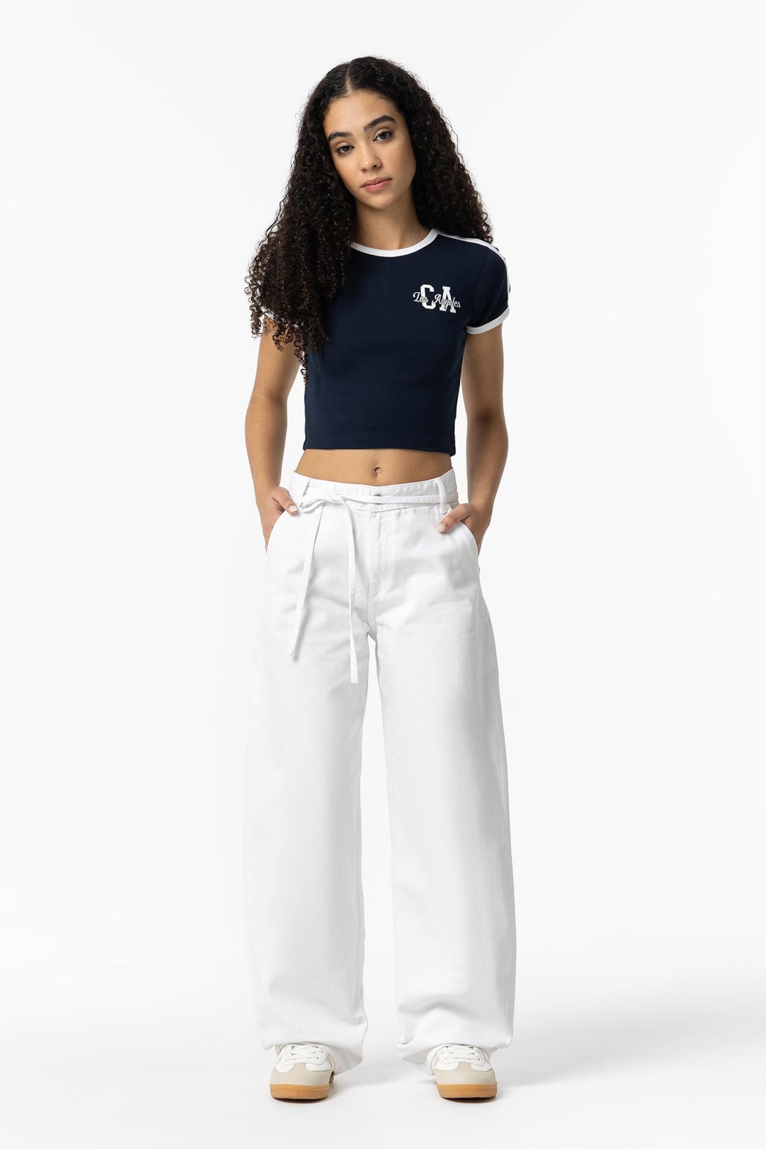 Jeans Demi Baggy con cinturn