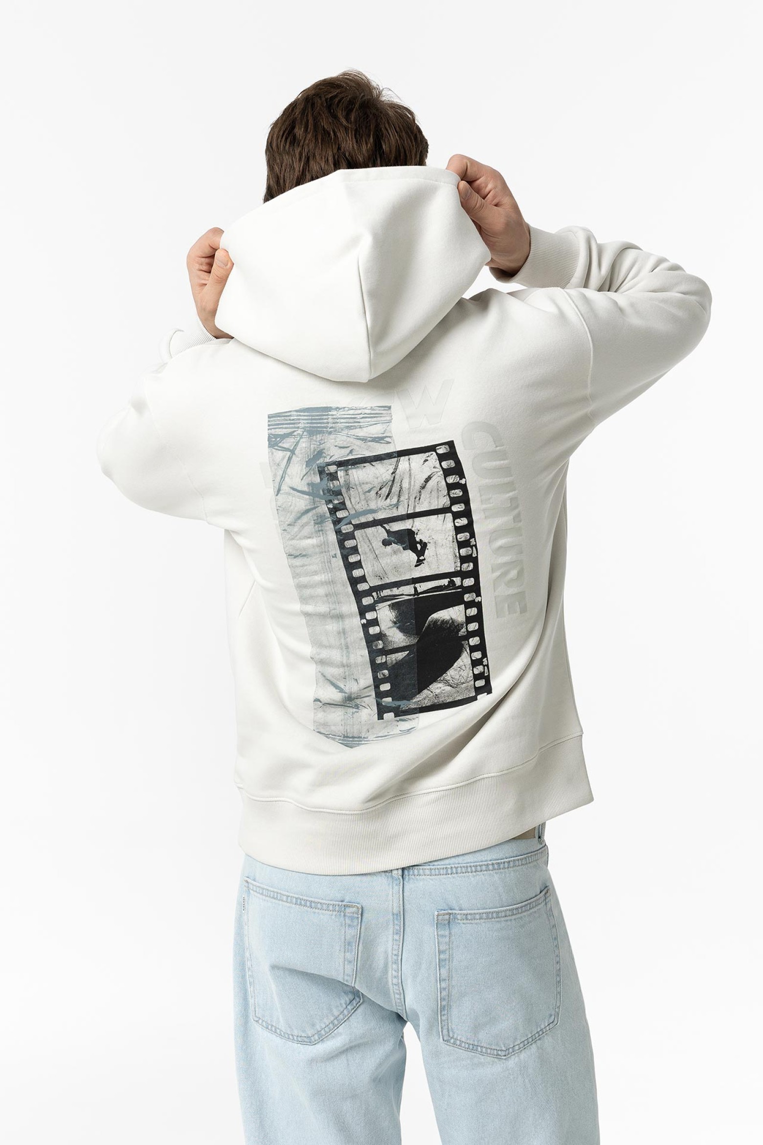 Printed Hoodie Relaxed Fit