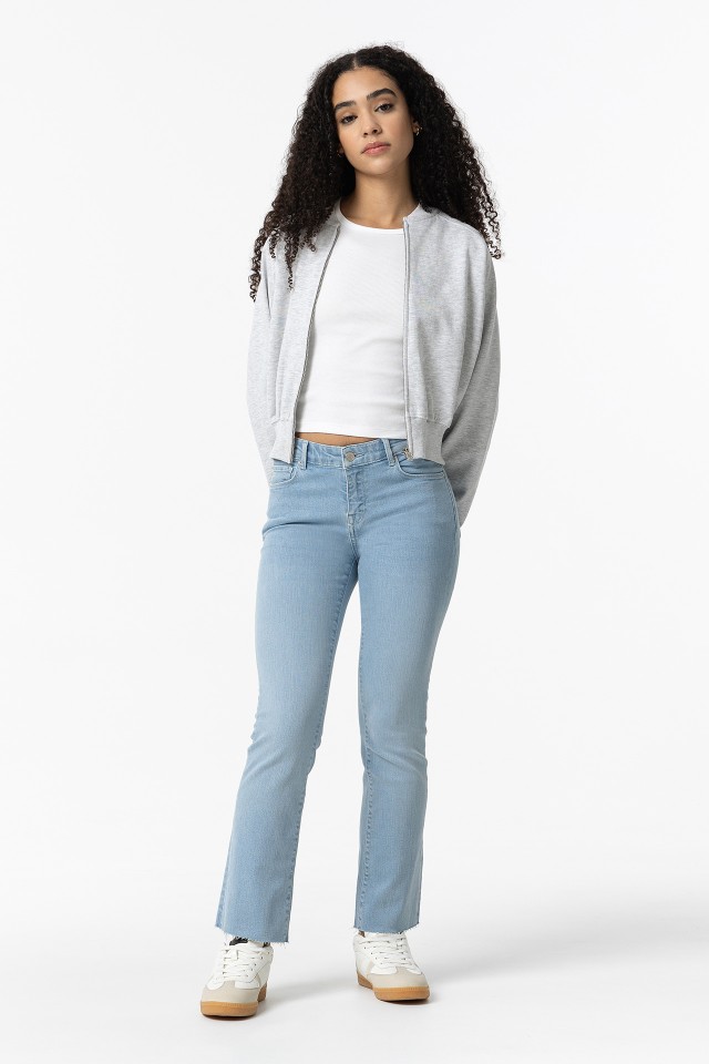 Willow cropped flare jeans