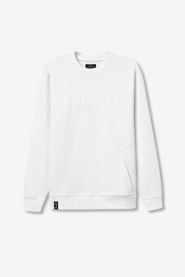 Sweatshirt Estampada com Relevo