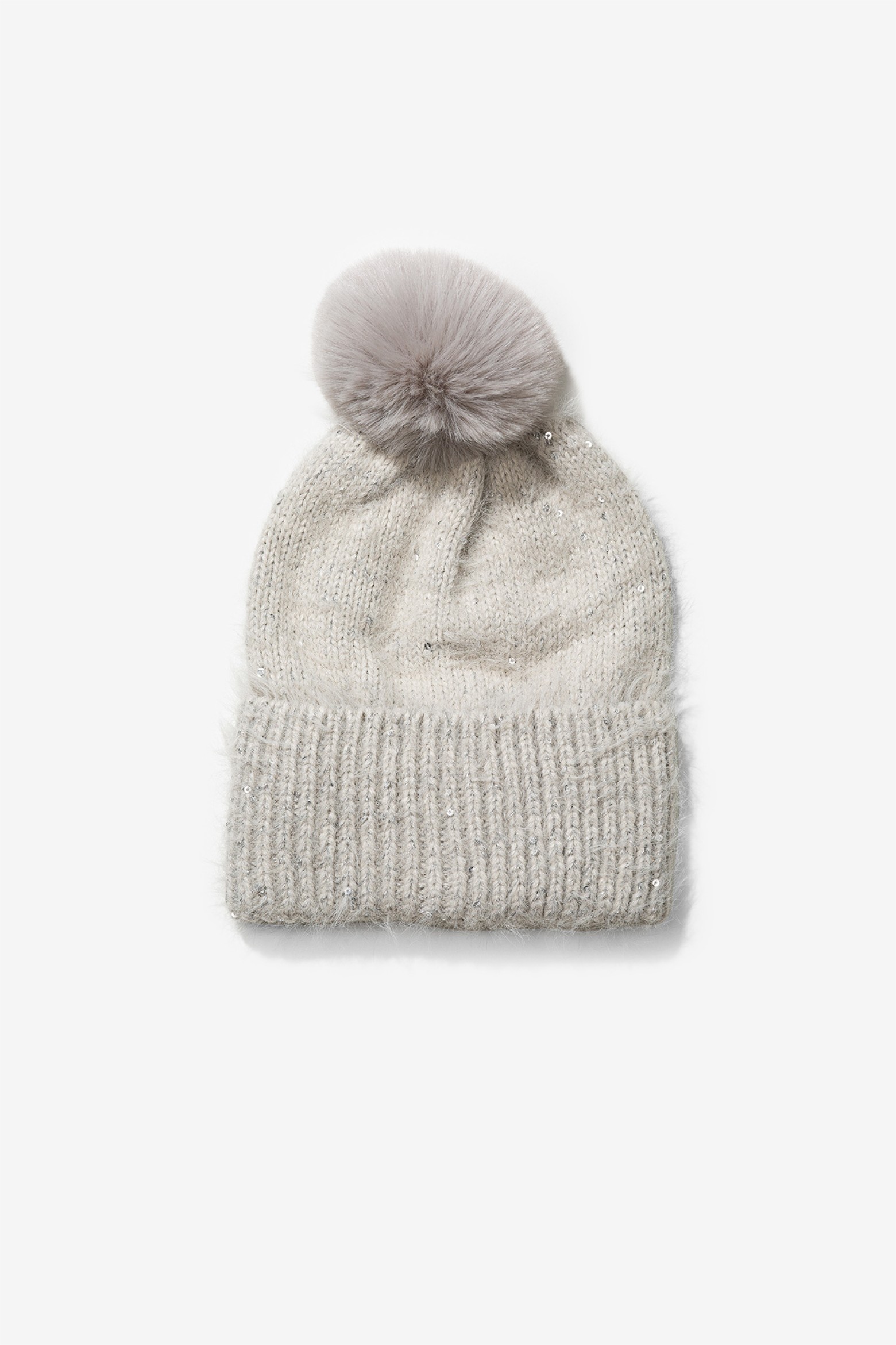 Gorro Lantejoulas com Pompom