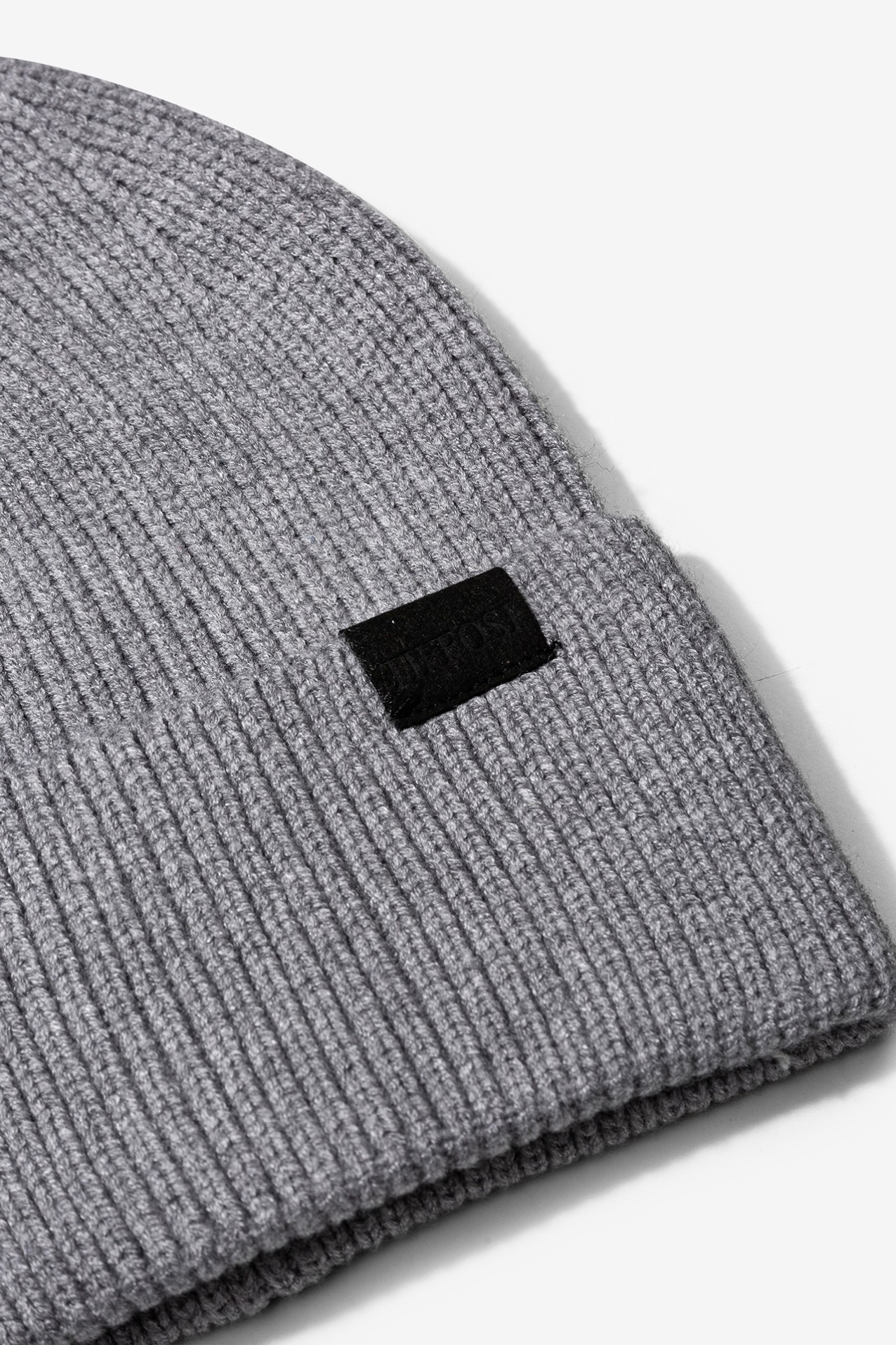 Grey Knit Beanie