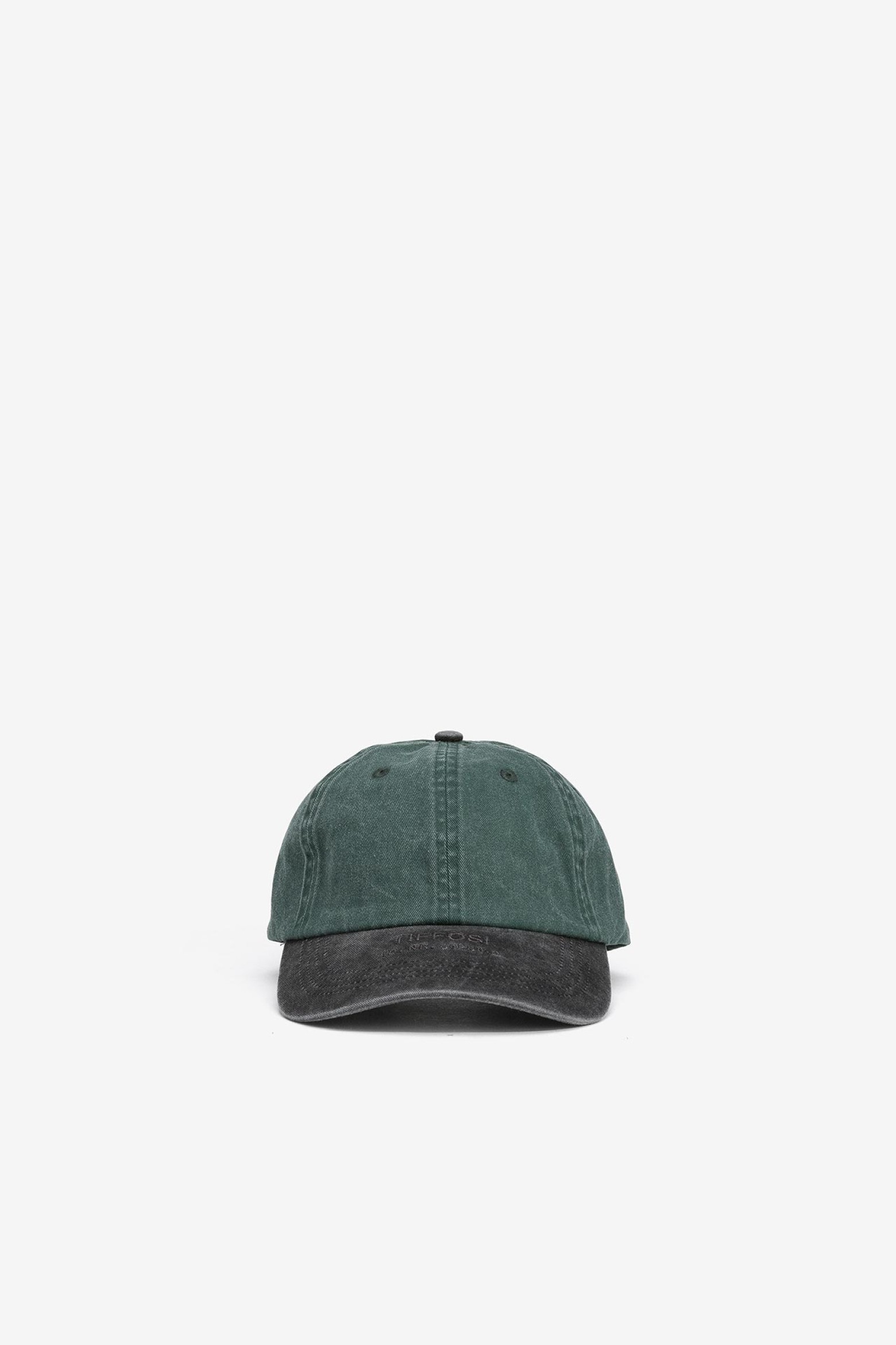 Bicolor Cap with Embroidery on the Visor