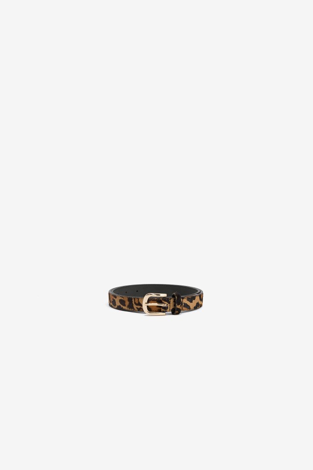 Animal Print Belt