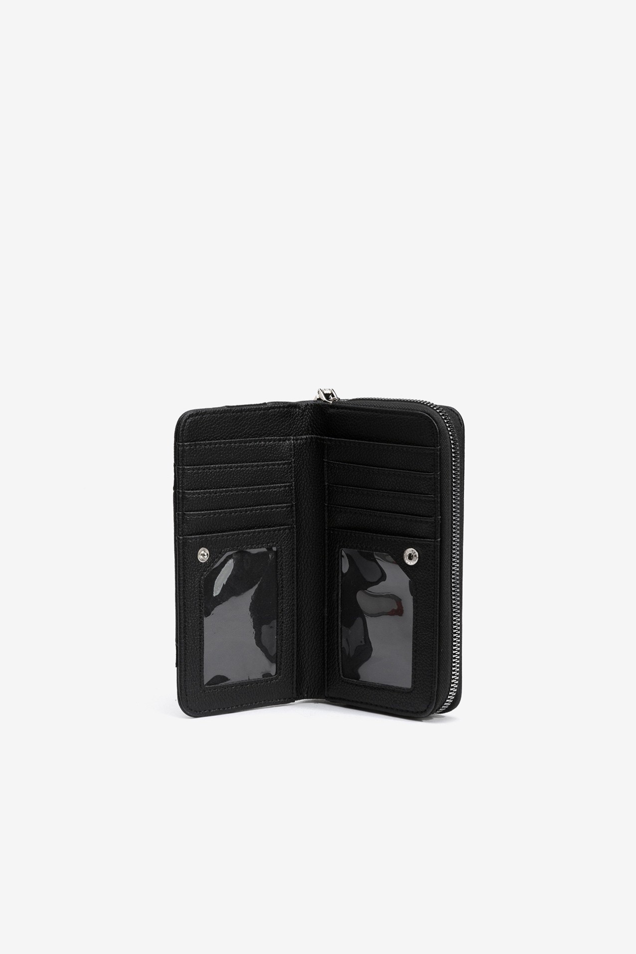 Patchwork Faux Leather Coin Purse