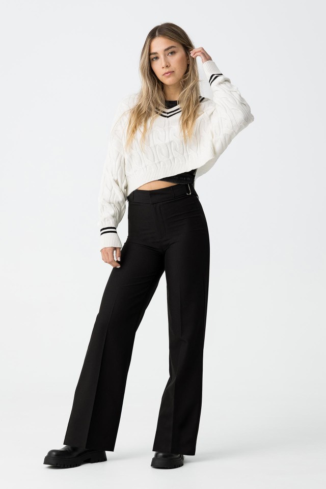 Pants with waist adjustment