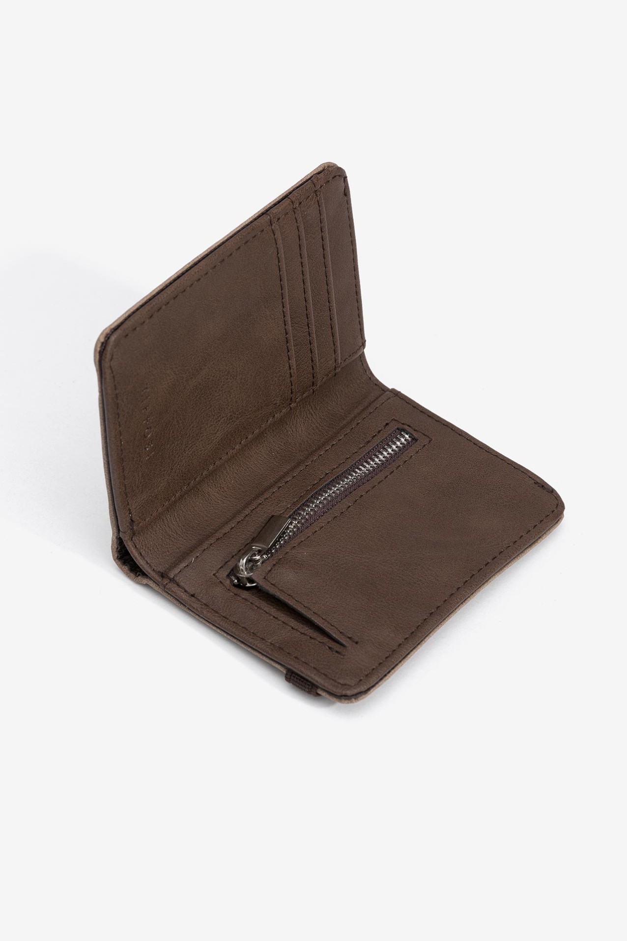 Suede Effect Coin Purse