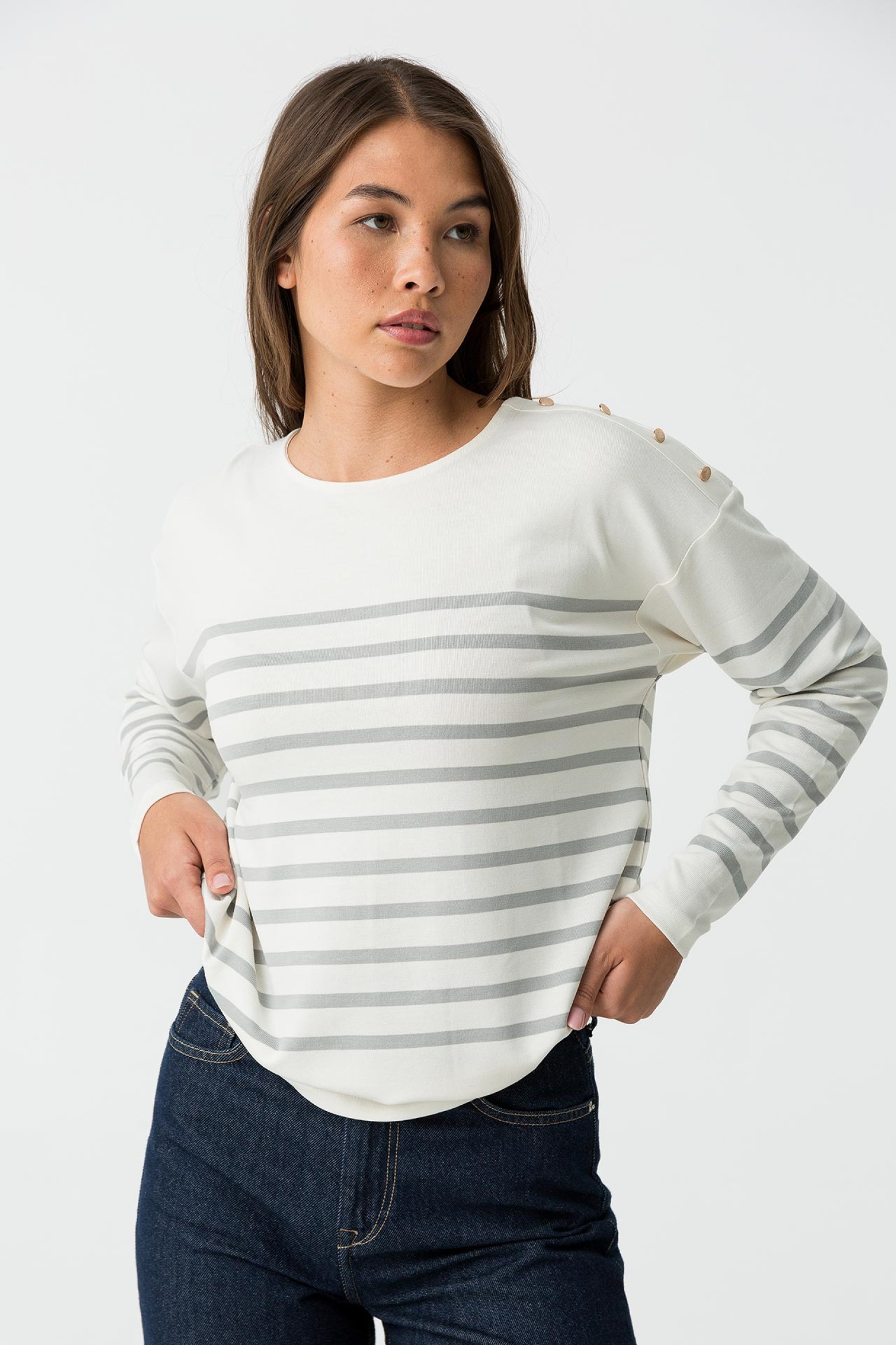 Striped sweater