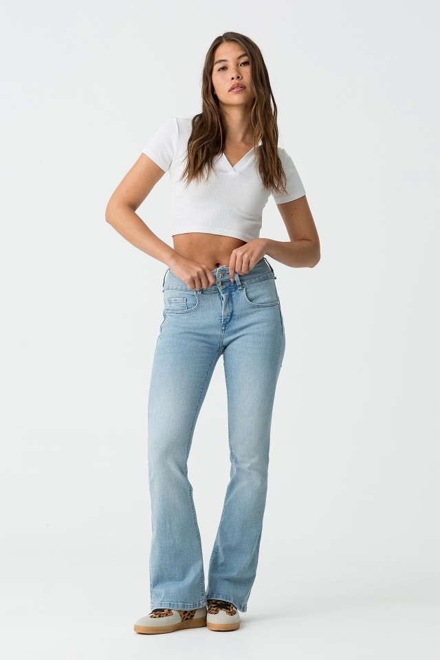 Double-up Flare Jeans