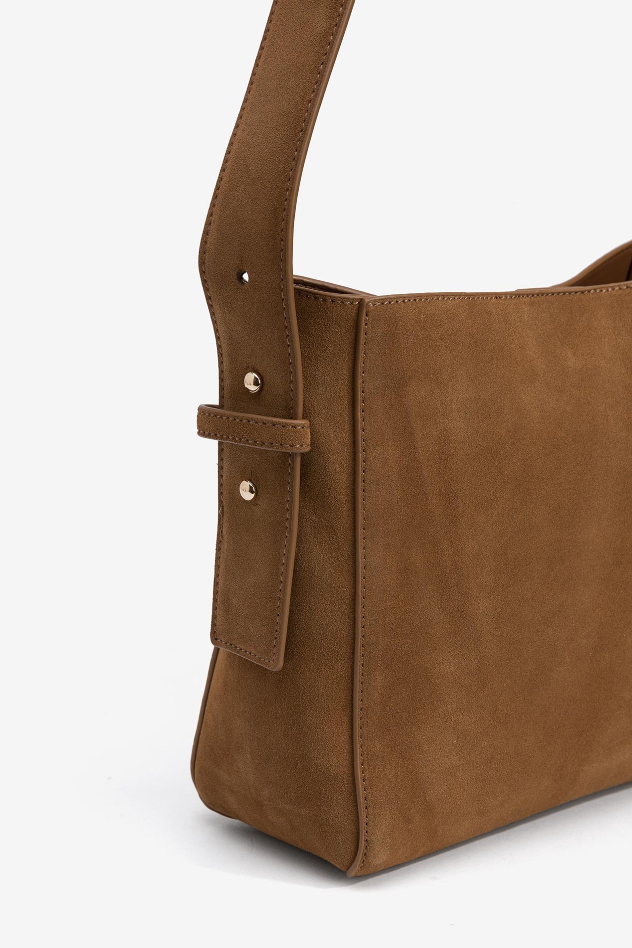 Suede Shoulder Bag
