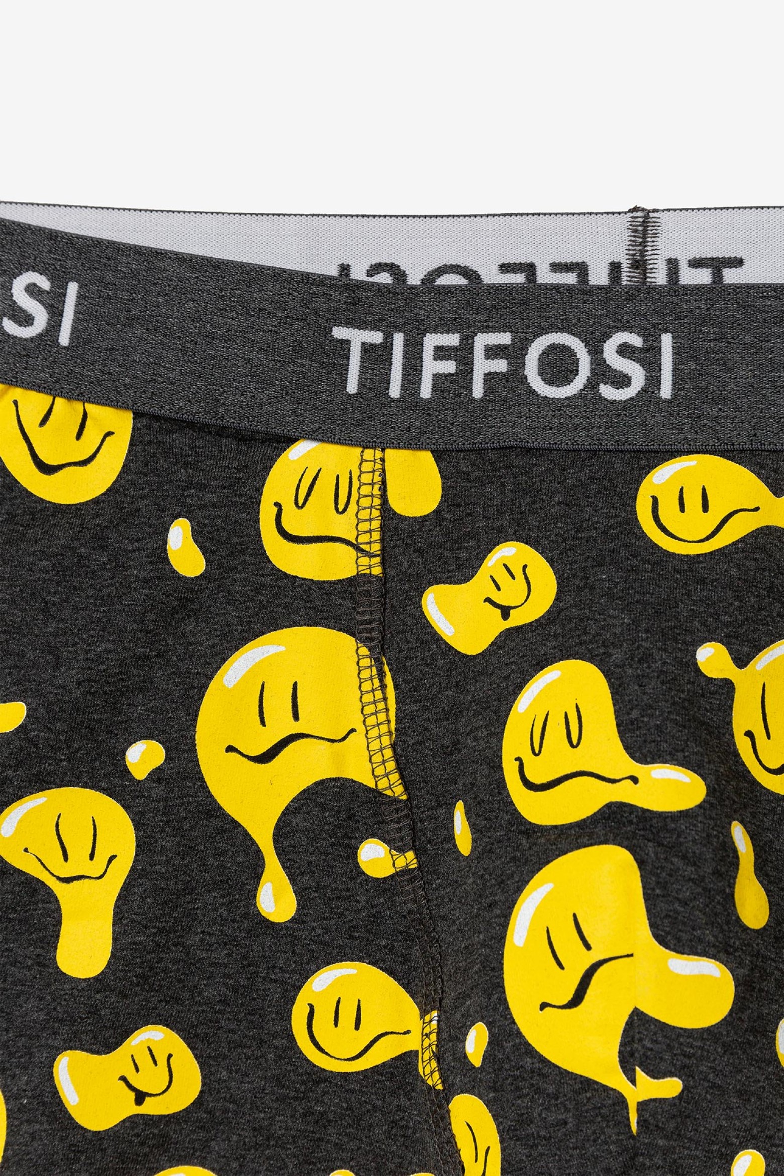 Boxers Cinza com Estampado