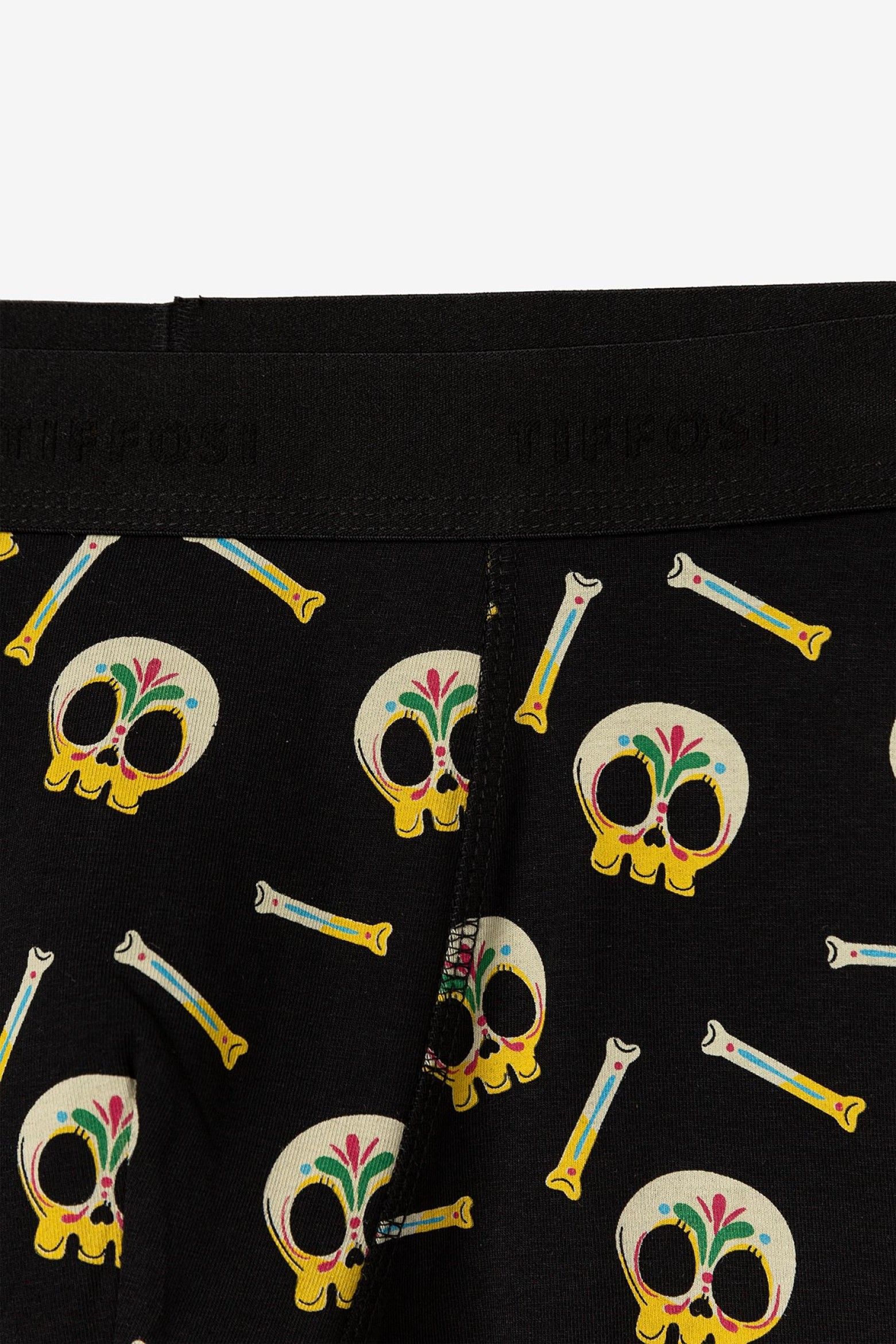 Boxers con estampado de calaveras