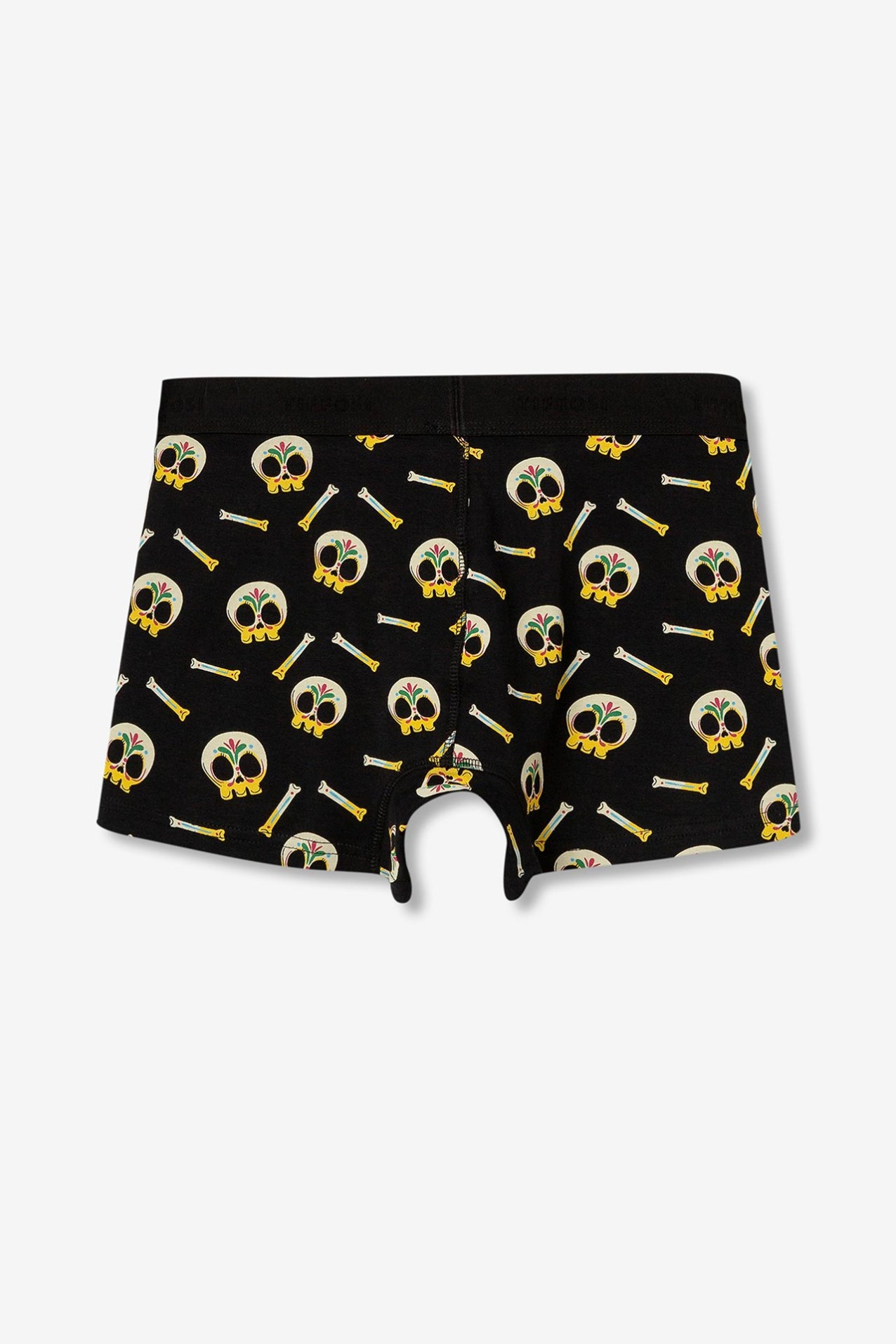 Boxers con estampado de calaveras
