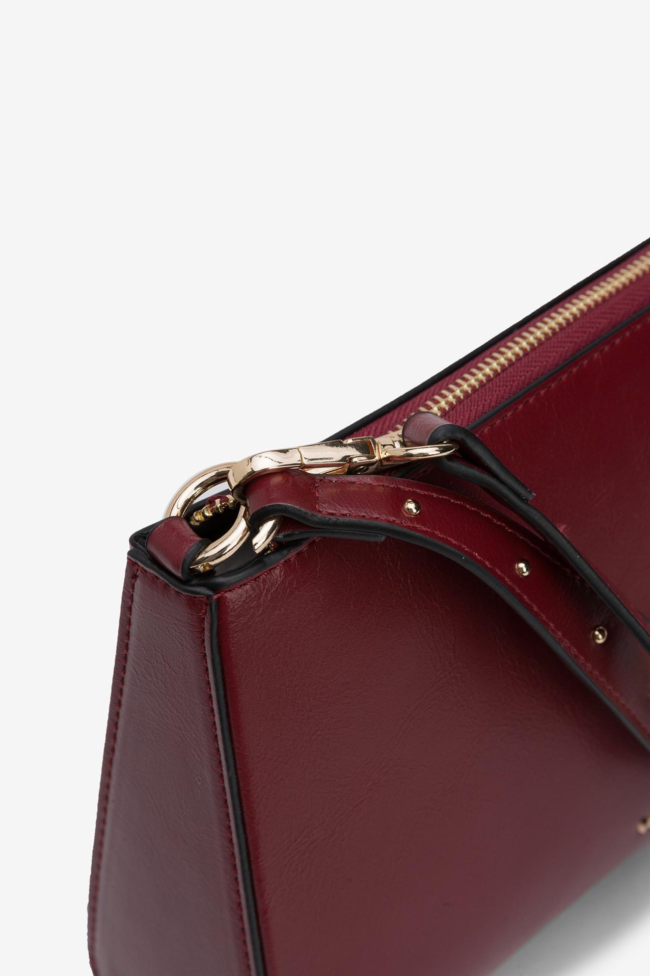 Leather Effect Shoulder Bag