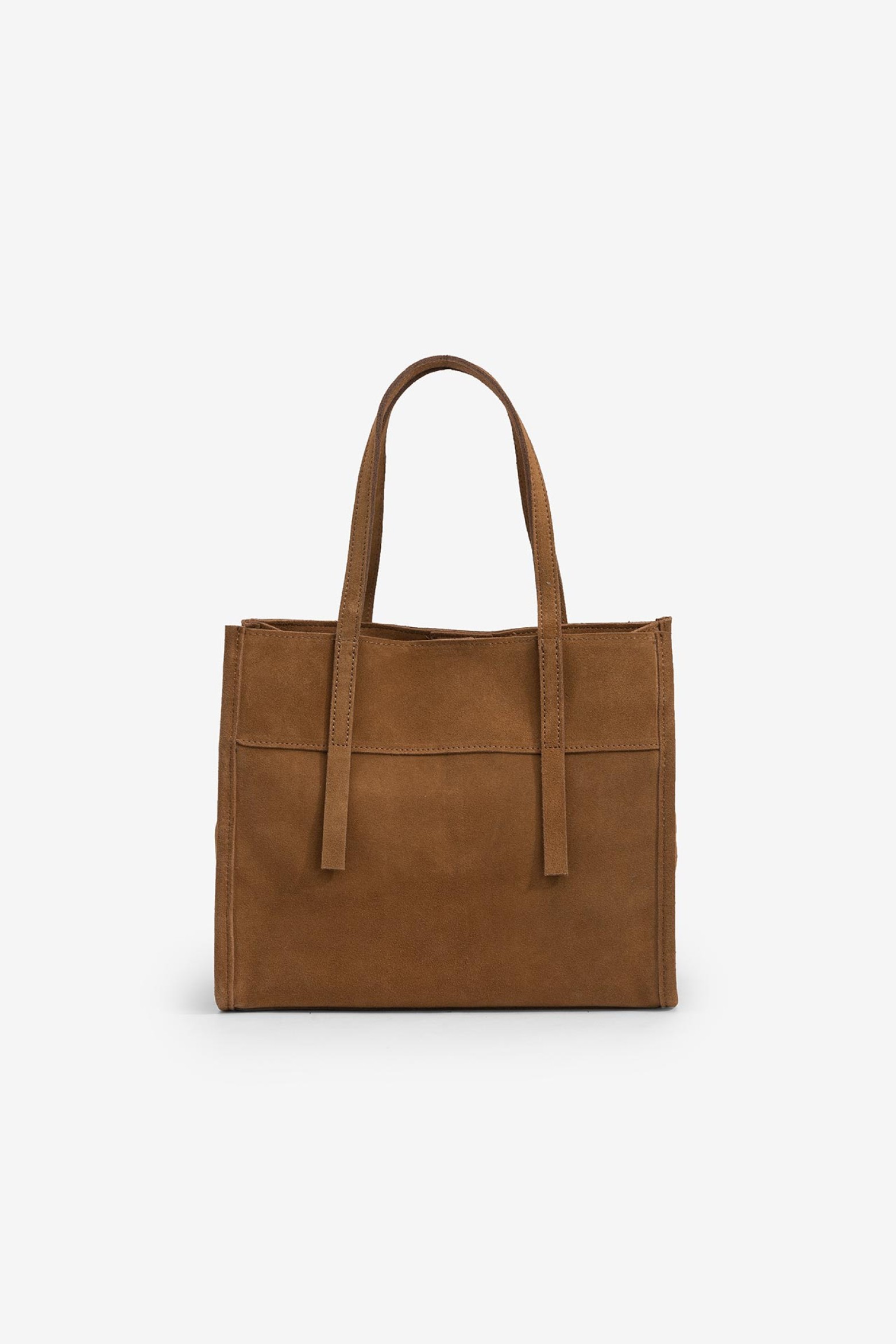 Suede Shopper Bag