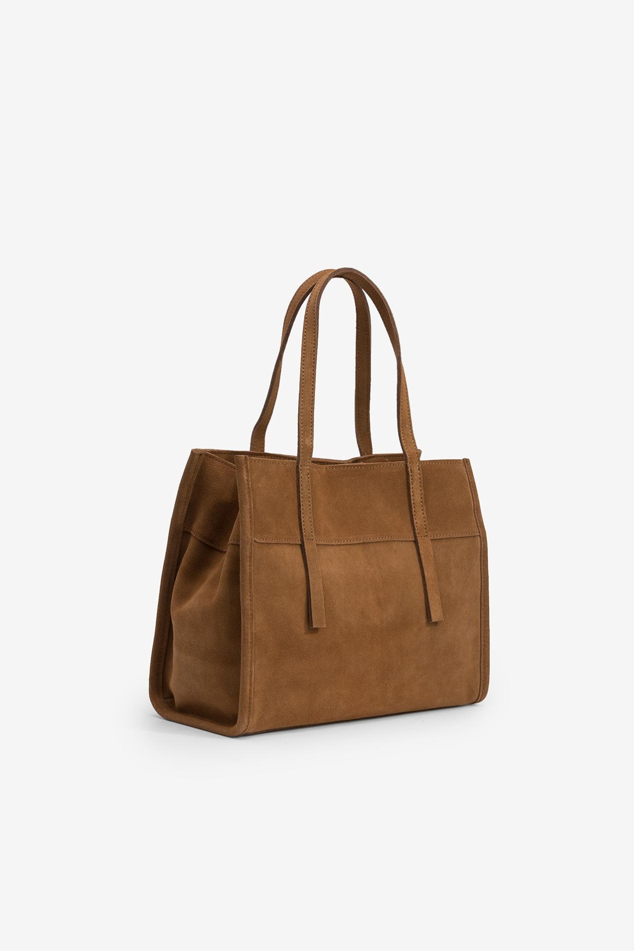 Suede Shopper Bag