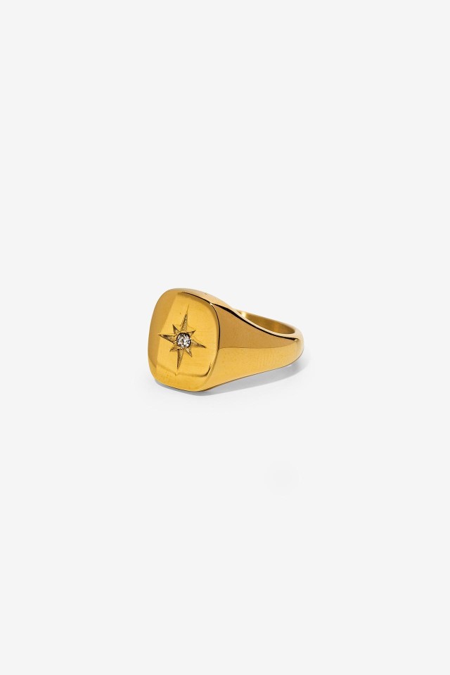 Golden Star Ring