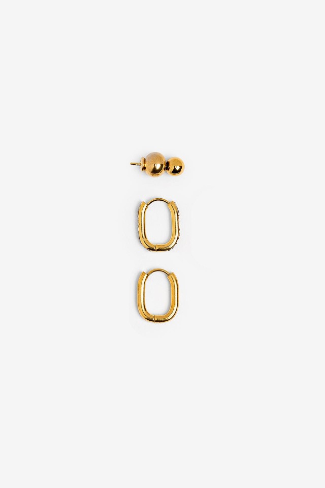 Golden Minimalist Earrings