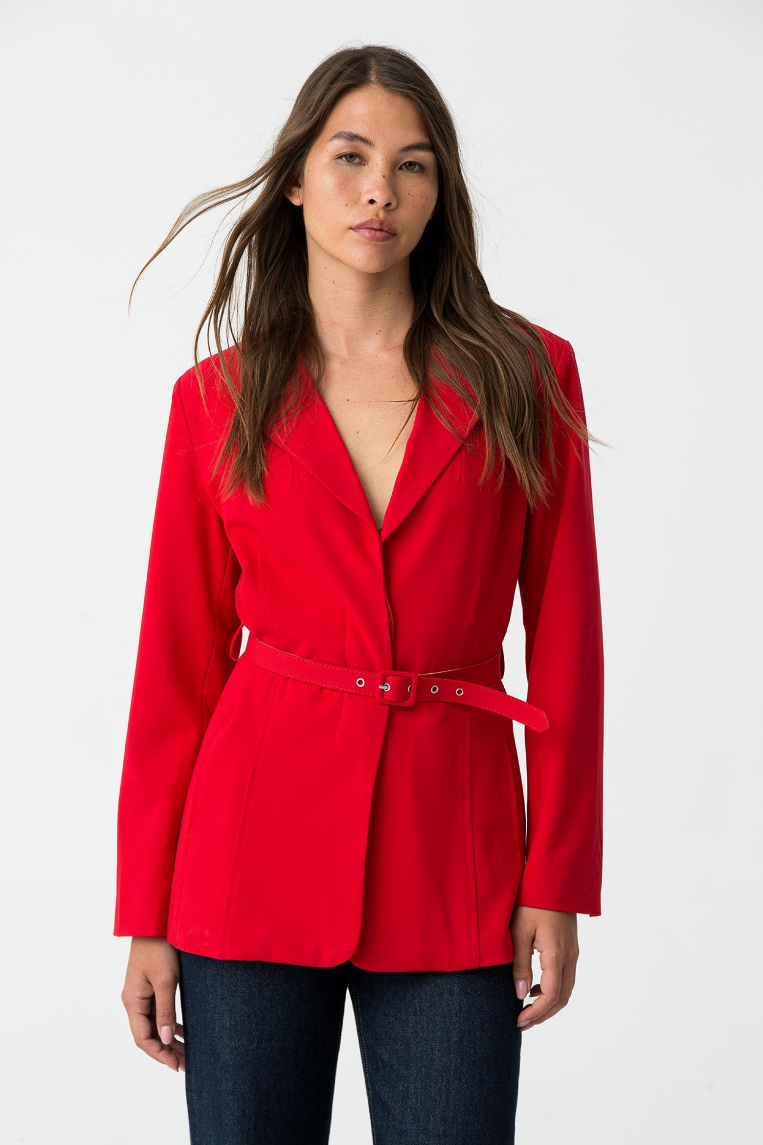 Blazer with Belt