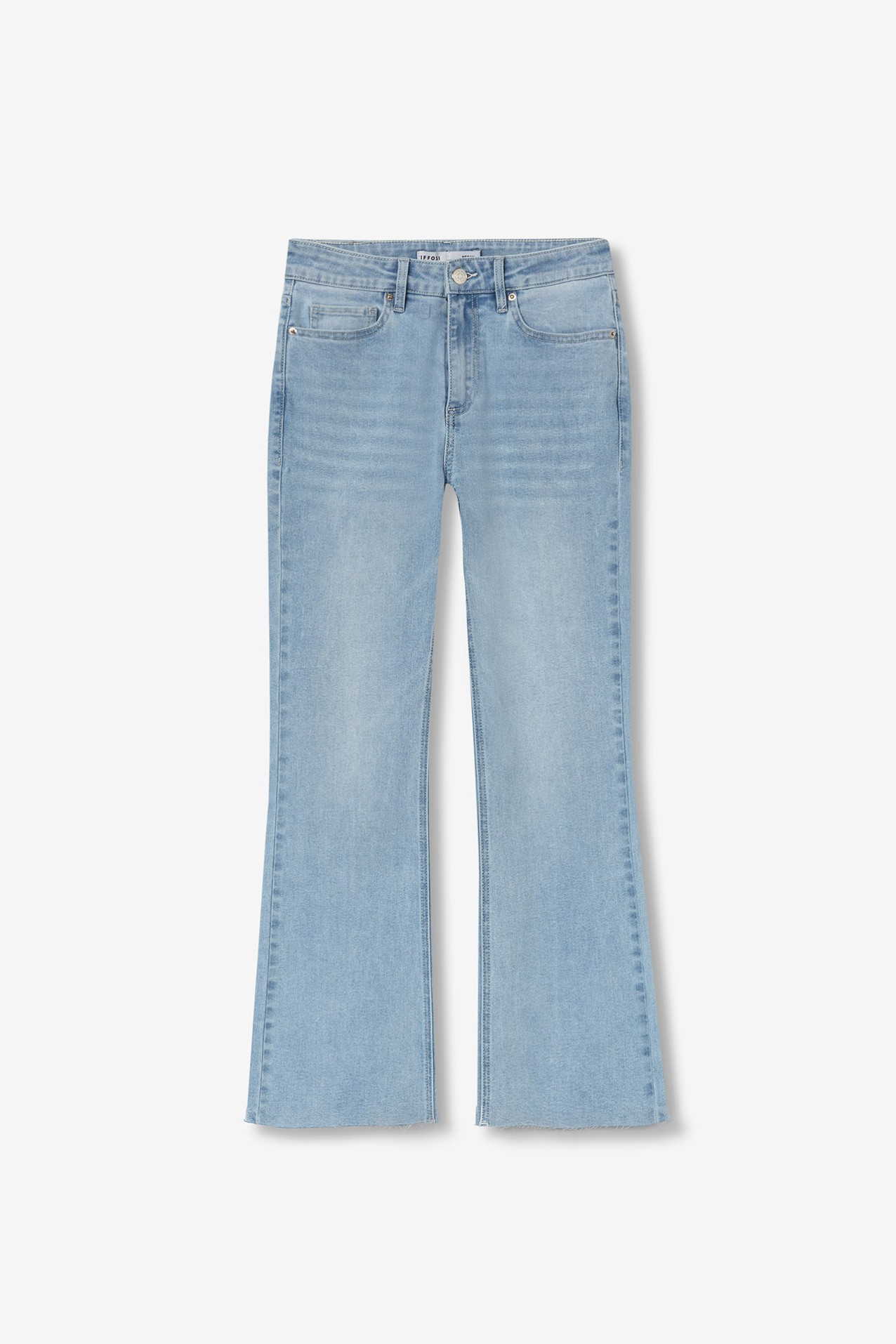High-Waisted Cropped Jeans