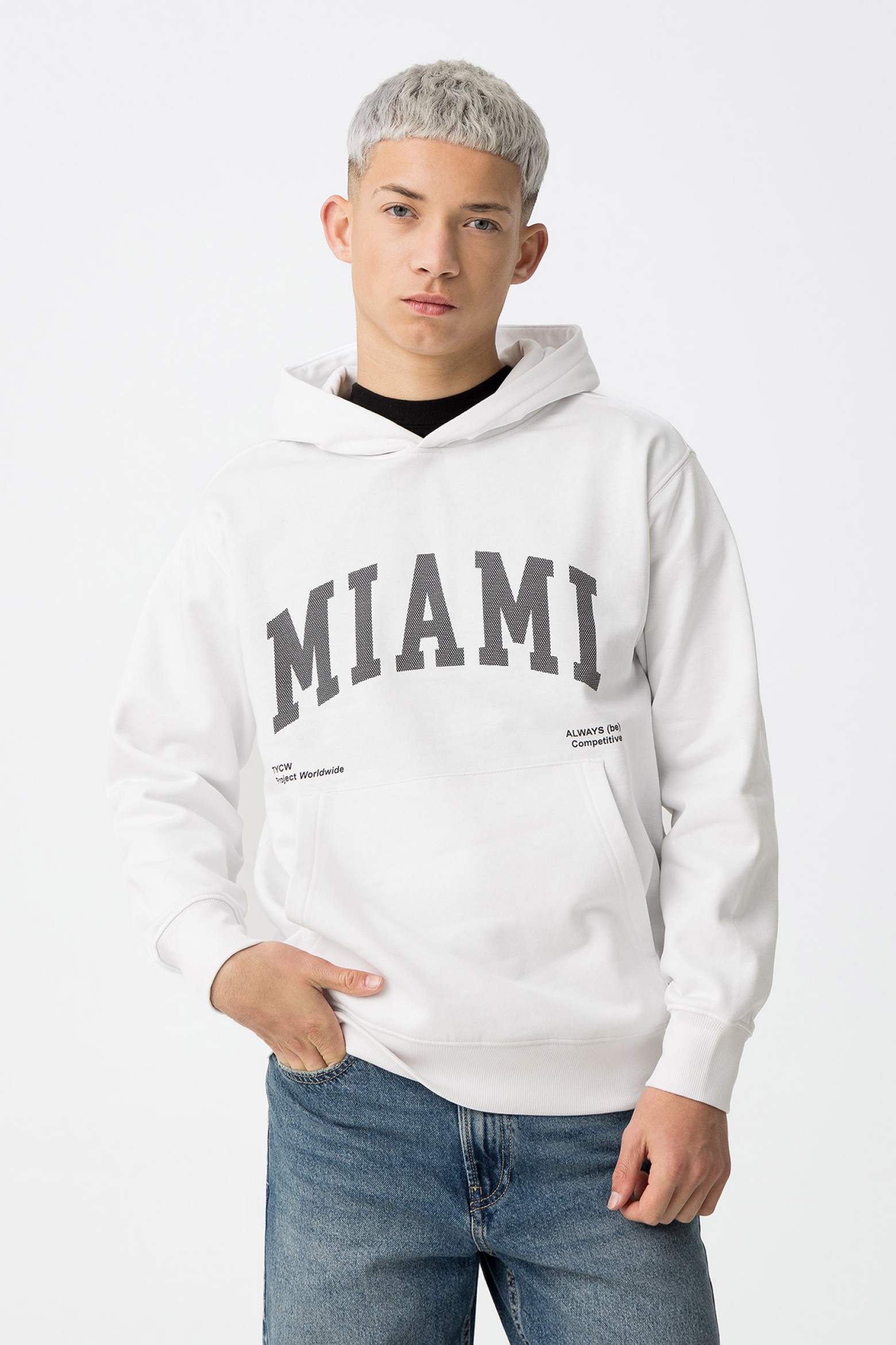 Sudadera con capucha Relaxed Fit Estampado