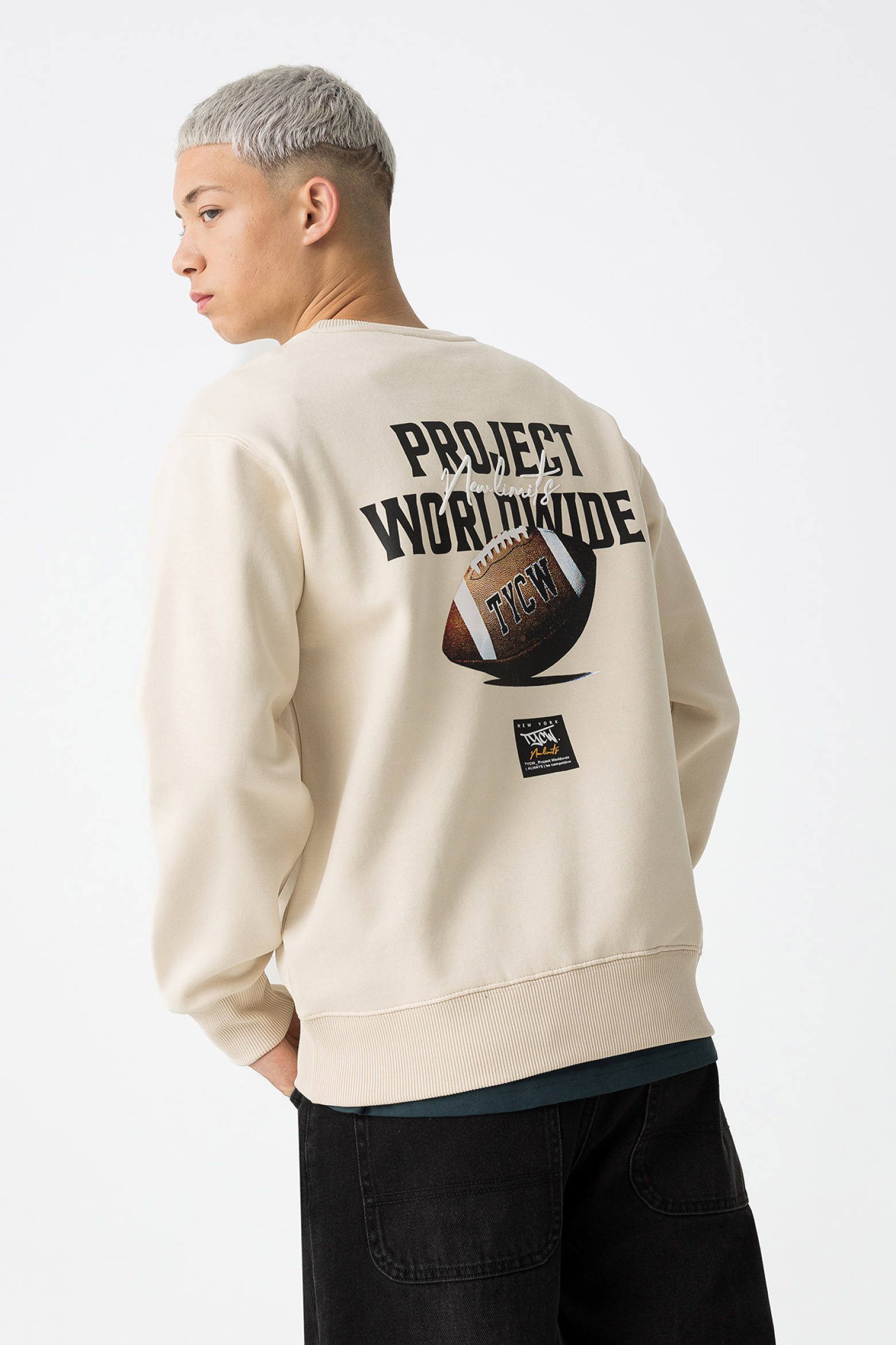 Hoodie Relaxed Fit Estampado